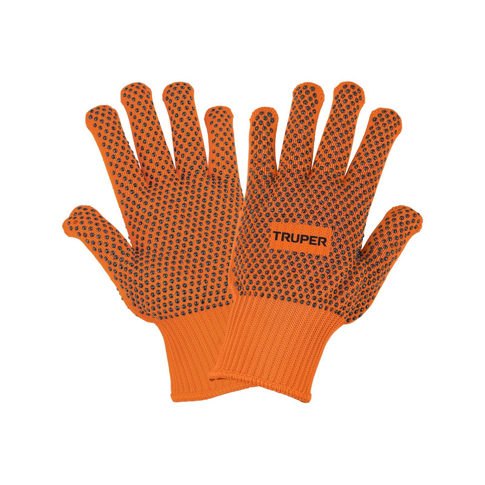 GUANTES DE ALGODÓN CON PUNTOS DE PVC EN PALMA Y DO (Truper)