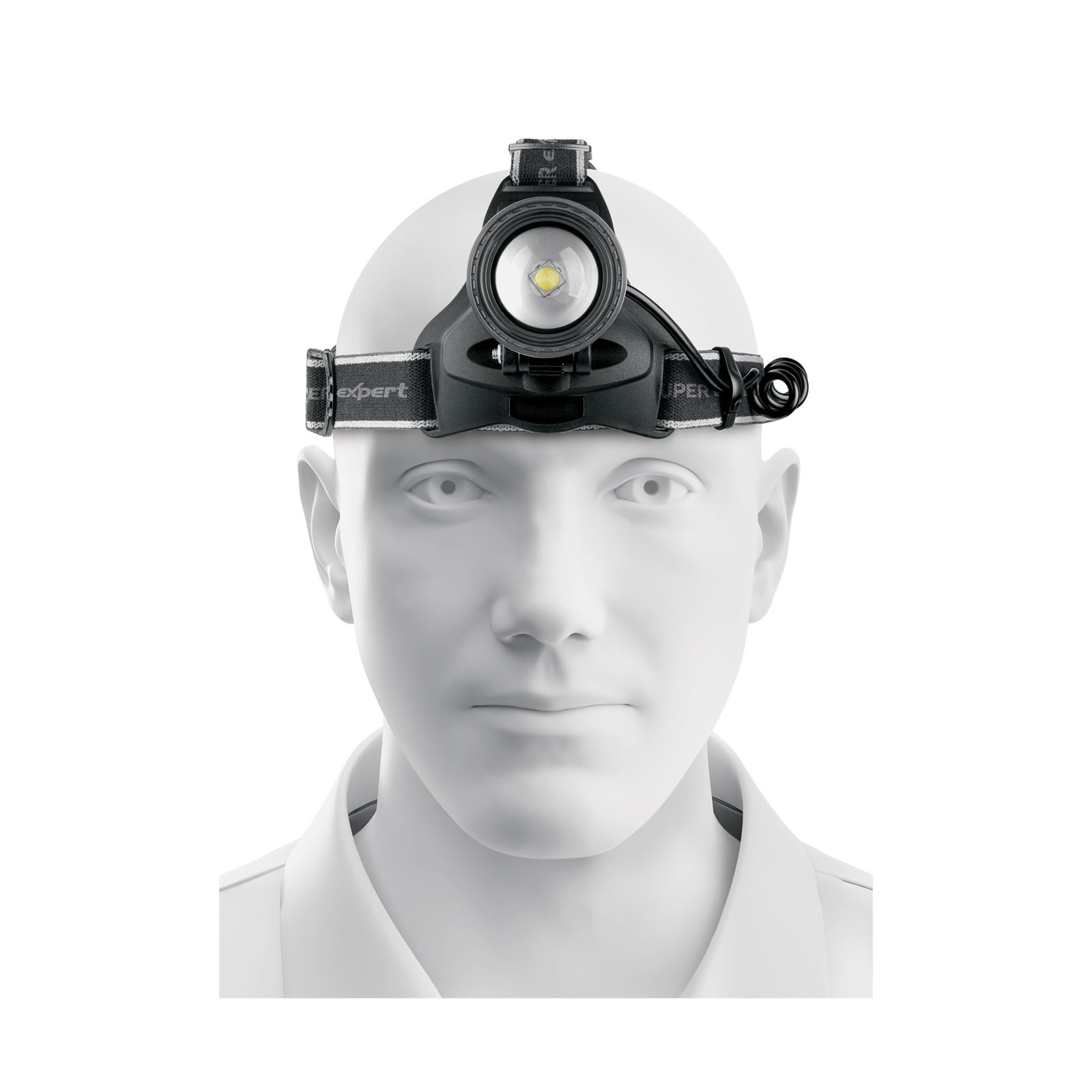 LINTERNA DE MINERO LED 1700 LM, RECARGABLE, TRUPER (Truper)