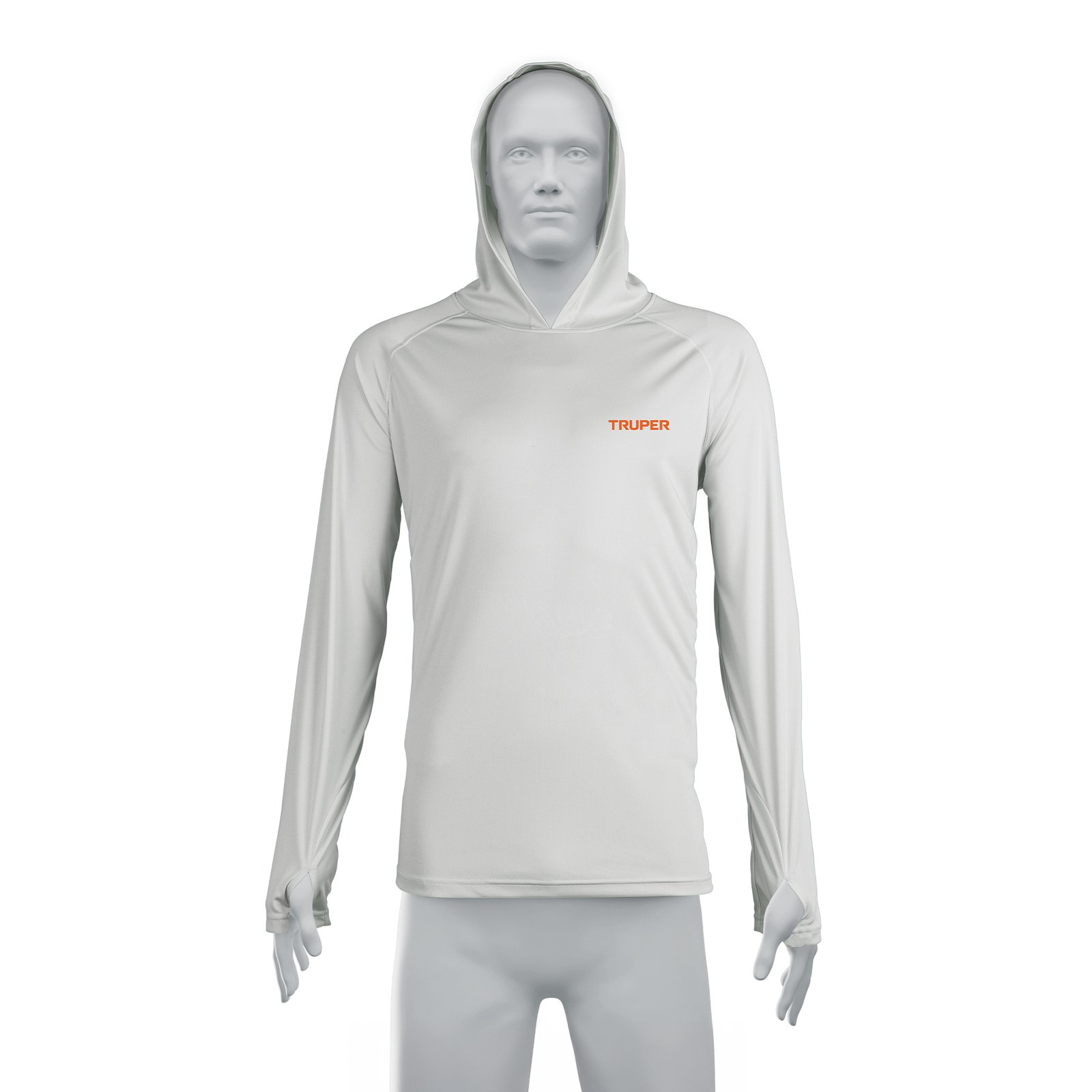 PLAYERA PROTECCIÓN SOLAR,M. LARGA, C/GORRO,HOMBRE, (Truper)