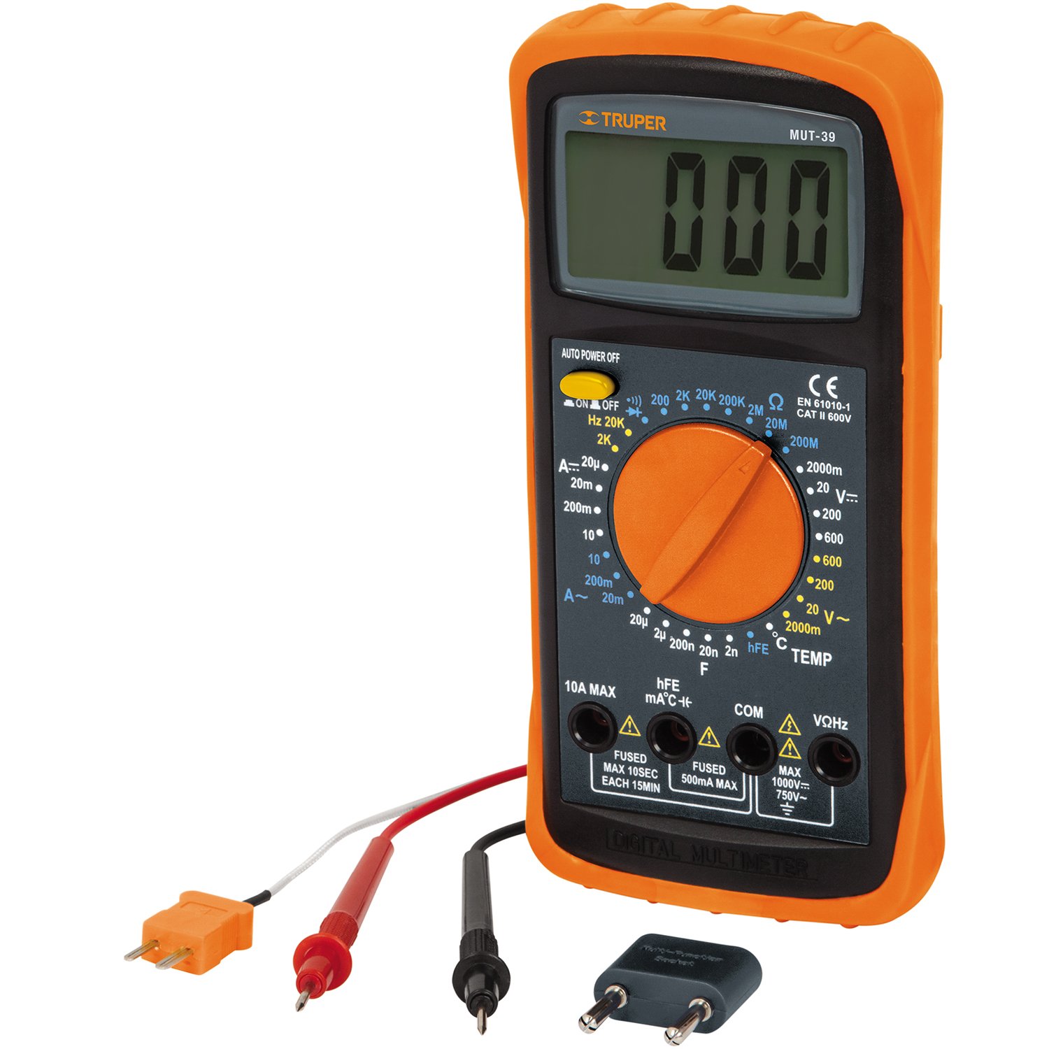 MULTIMETRO DIGITAL PROFESIONAL (Truper)