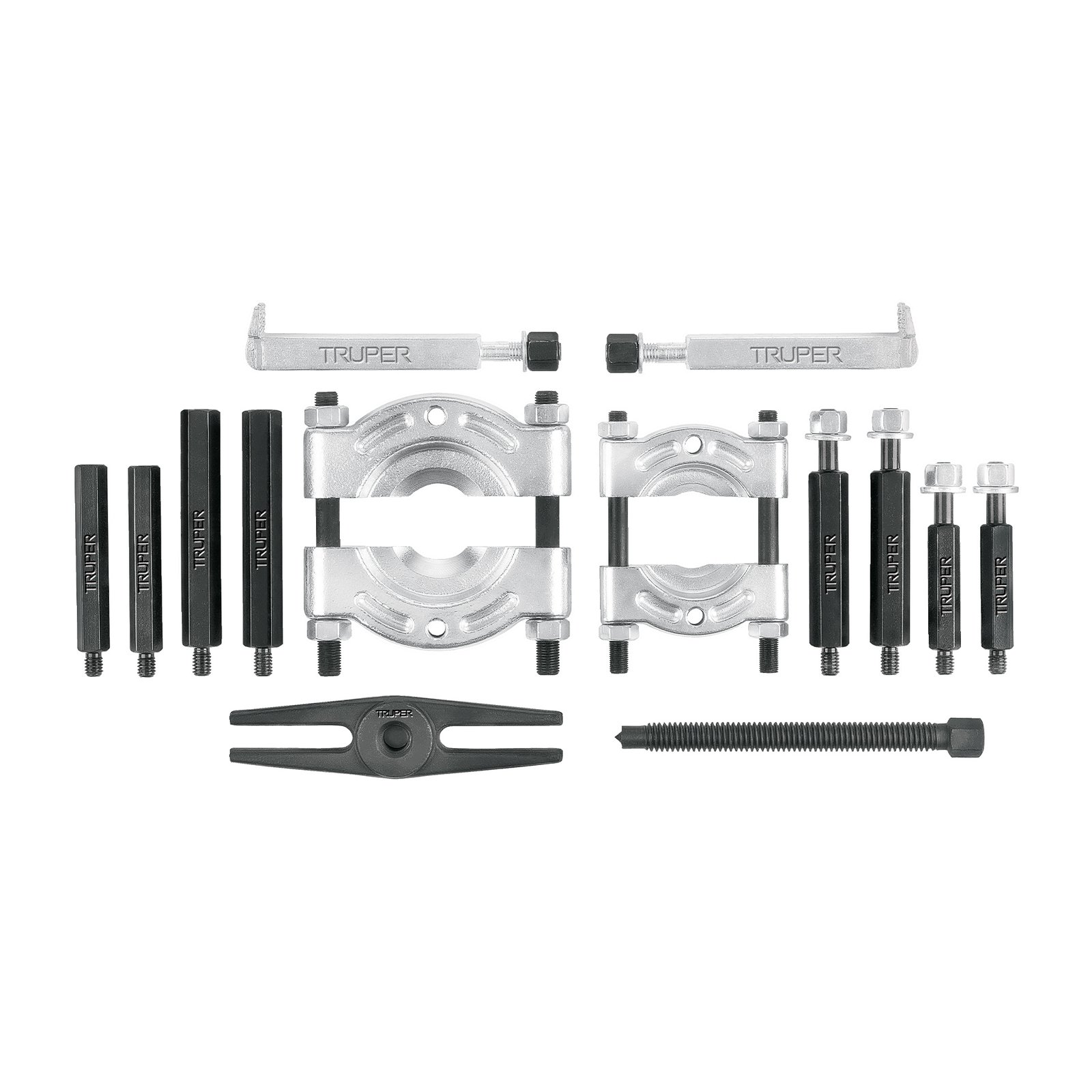 JUEGO EXTRACTORES DE BALEROS Y POLEAS, 13 PIEZAS, (Truper)