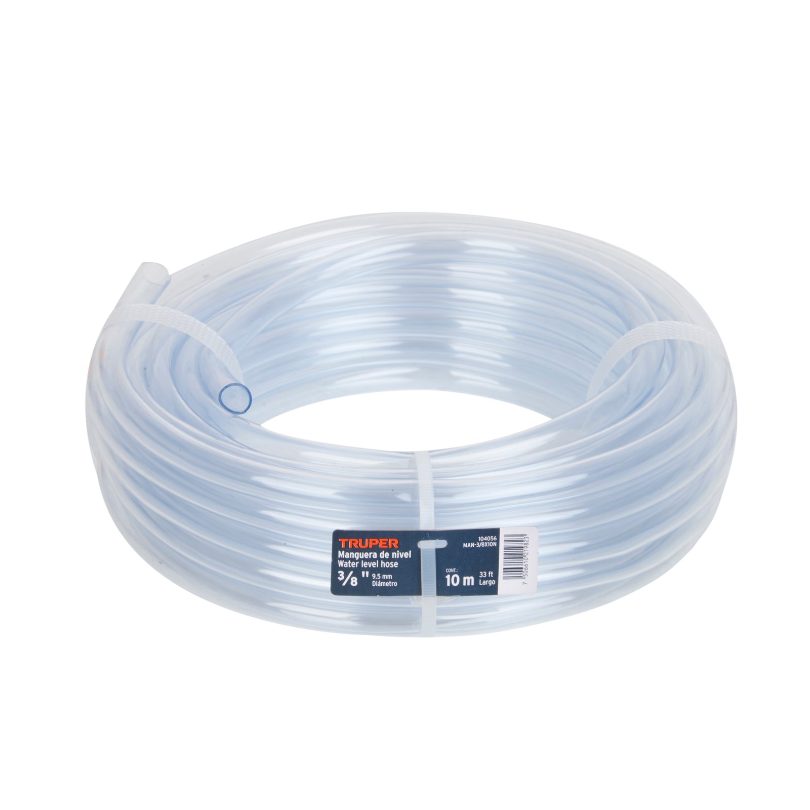 MANGUERA DE NIVEL, 3/8′, ROLLO DE 10M, TRUPER (Truper)