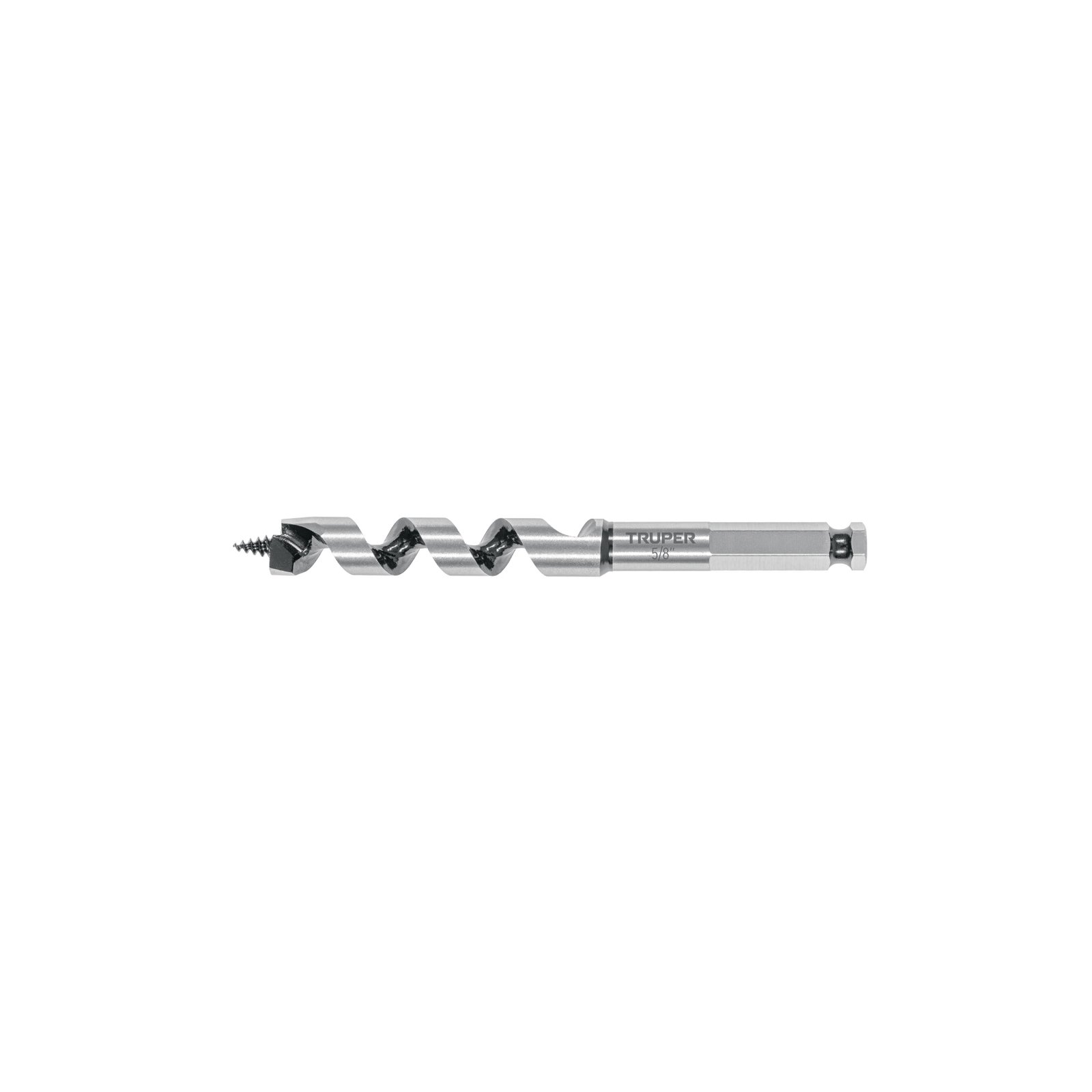 BROCA AUGER TIPO BERBIQUÍ 5/8′ X 6′, TRUPER (Truper)