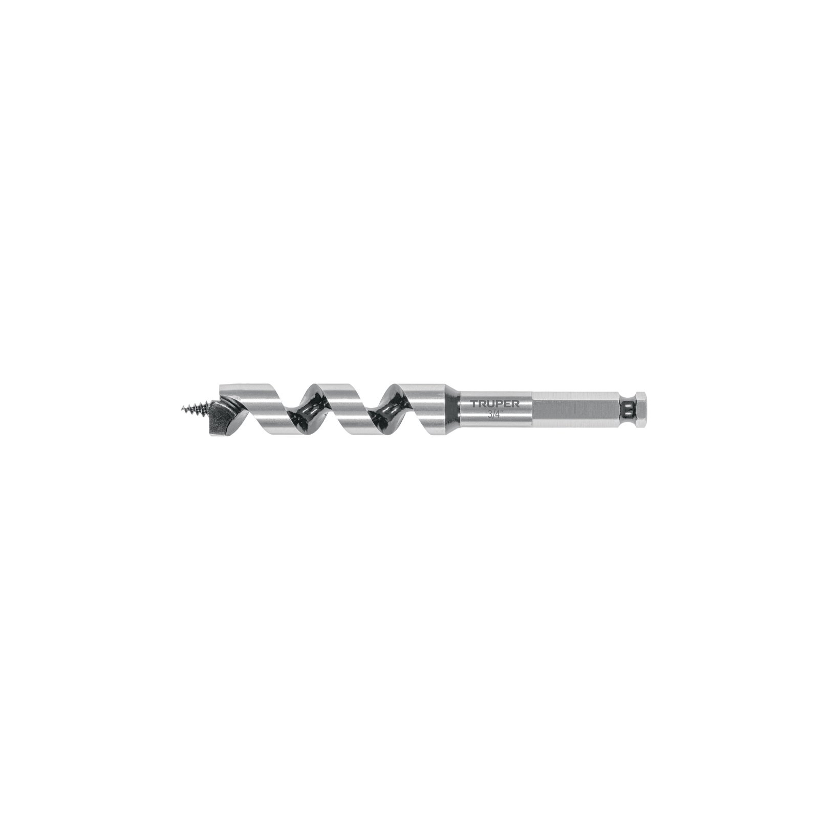 BROCA AUGER TIPO BERBIQUÍ 3/4′ X 6′, TRUPER (Truper)