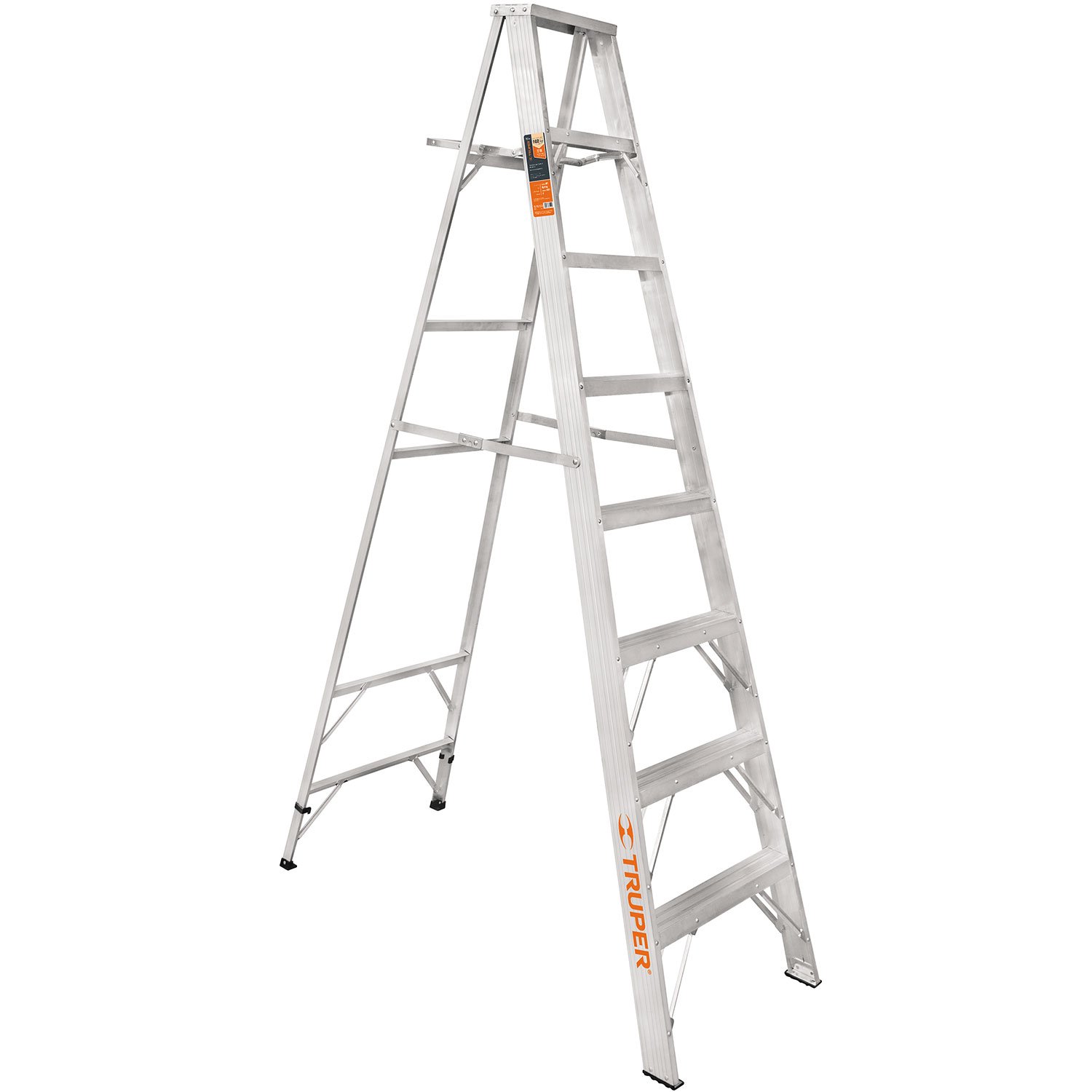 ESCALERA DE TIJERA, ALUMINIO, TIPO LL, 7 ESCALONES (Truper)