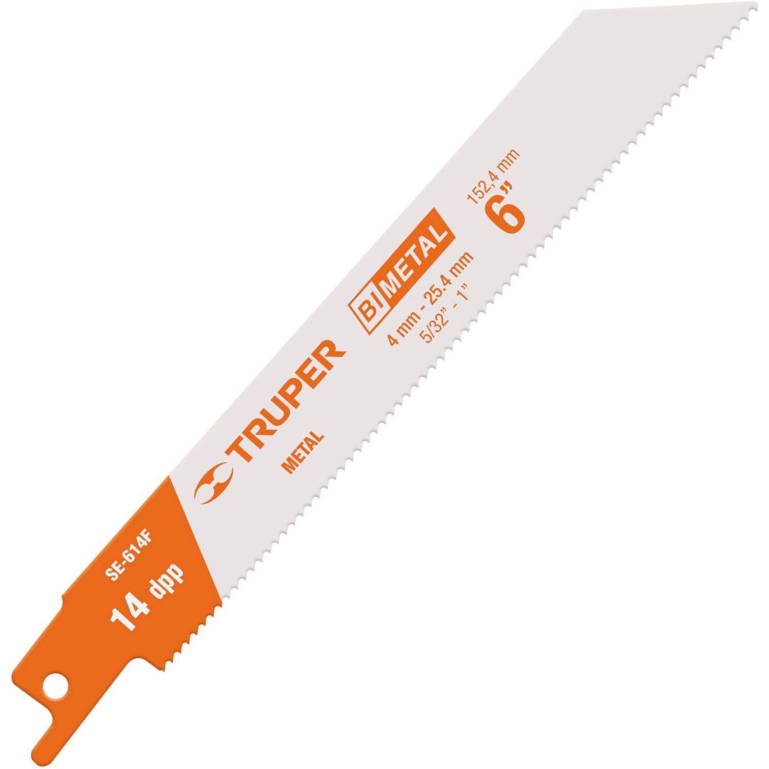 SEGUETA SIERRA SABLE, 6′, 14 DPP, RECTA PARA METAL (Truper)