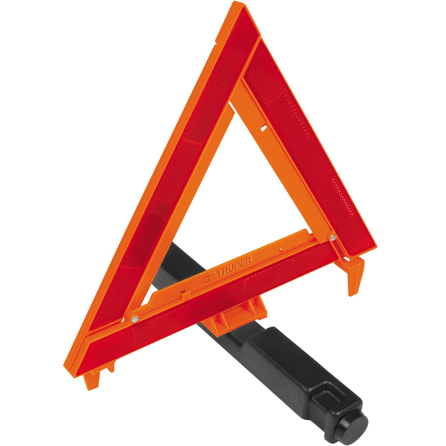 TRIÁNGULO DE SEGURIDAD CHICO, PLÁSTICO, 29 CM (Truper)