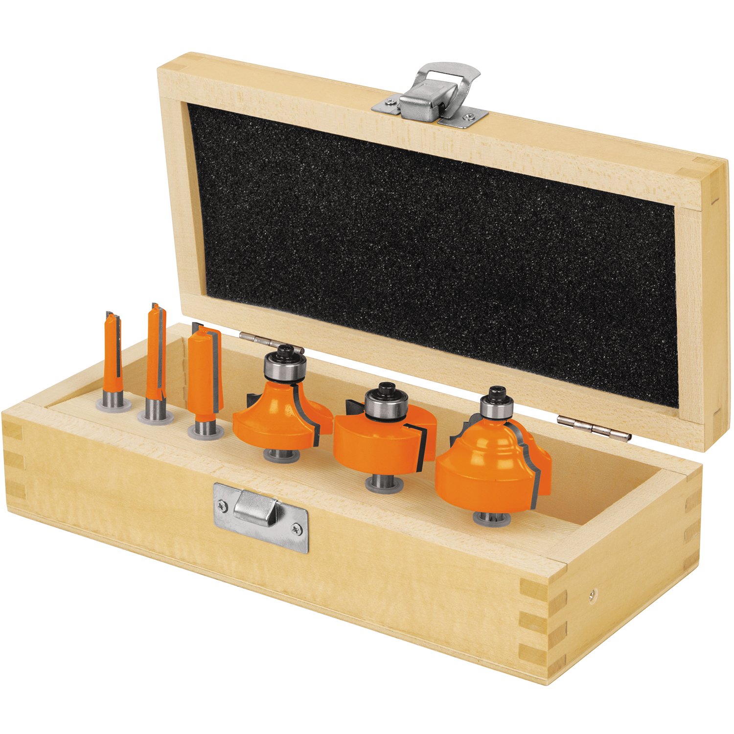 JUEGO DE BROCAS PARA ROUTER, 6 PIEZAS (Truper)