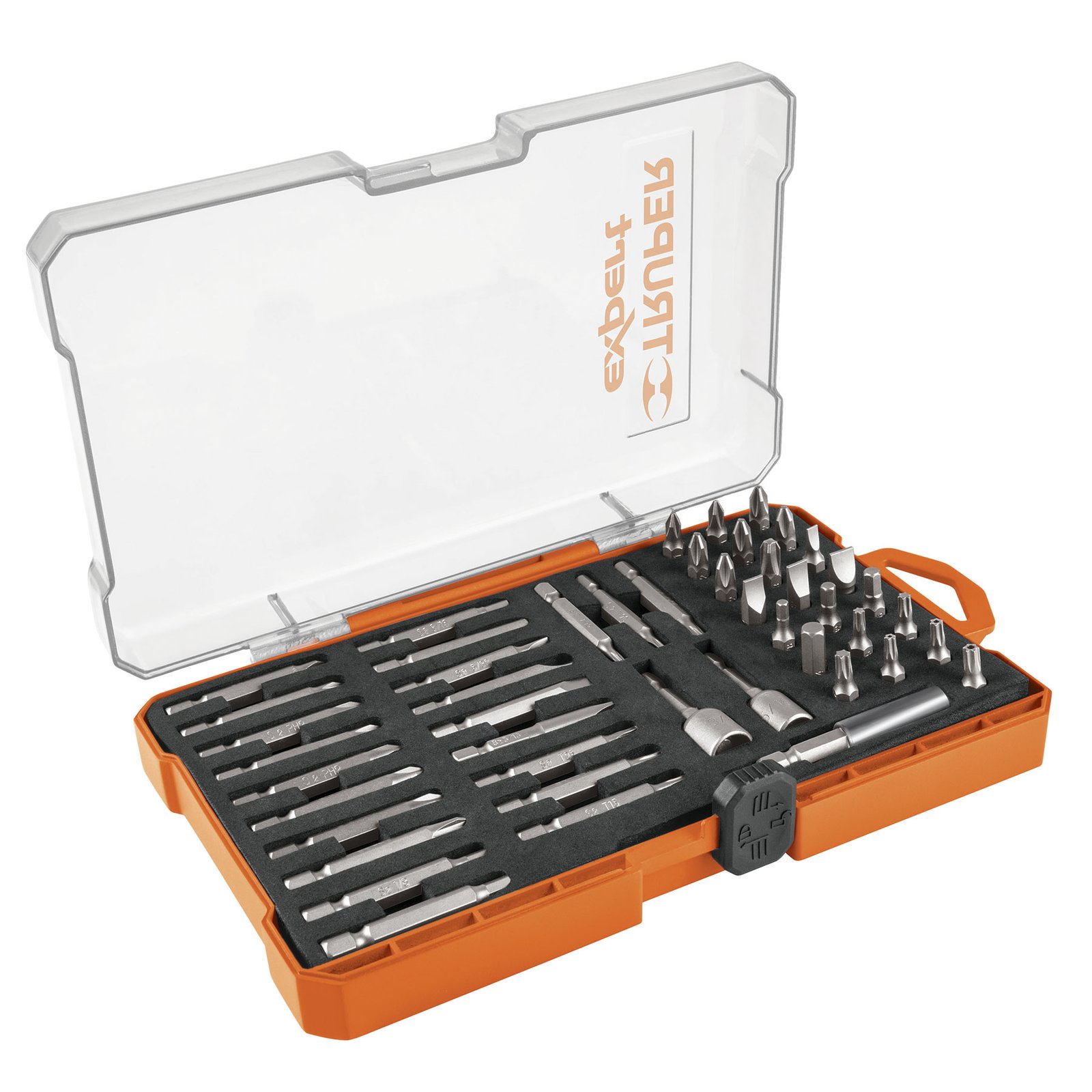 JUEGO DE 47 PUNTAS, 1′ Y 2′, S2, TRUPER EXPERT (Truper)