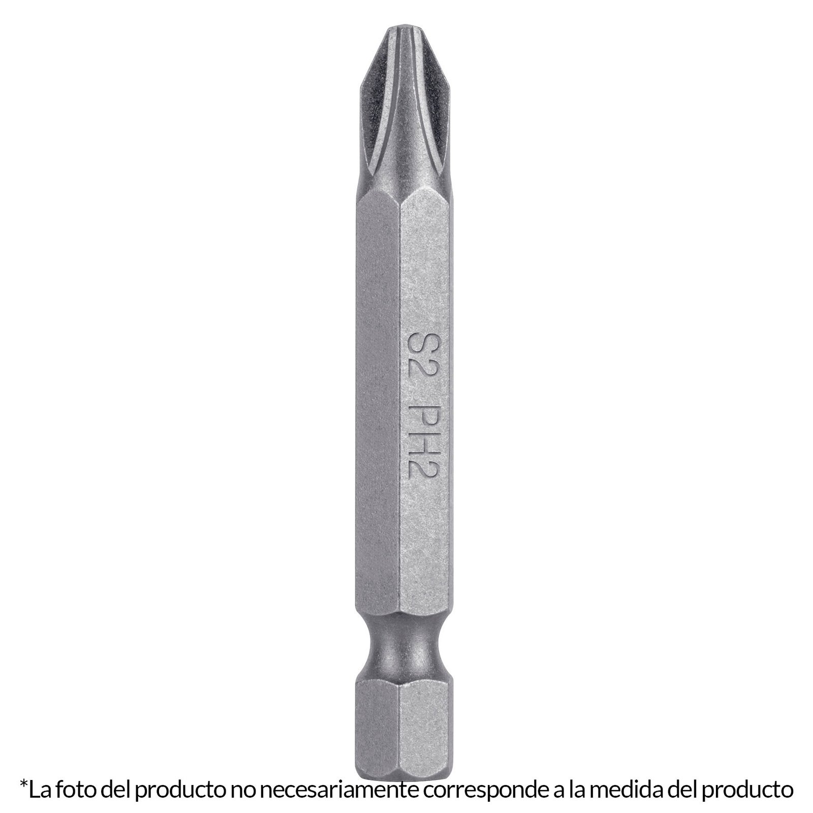 PUNTAS PARA DESARMADOR PHILLIPS PH3, 2′, 5 PIEZAS (Truper)