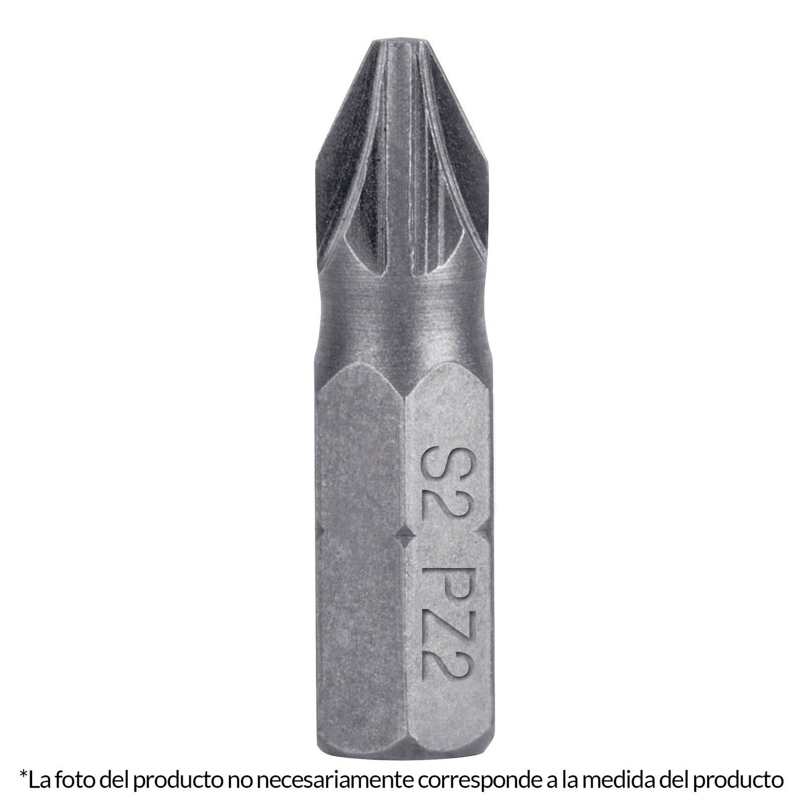 PUNTAS PARA DESARMADOR POZIDRIV, PZ1, 1′, 5 PIEZAS (Truper)