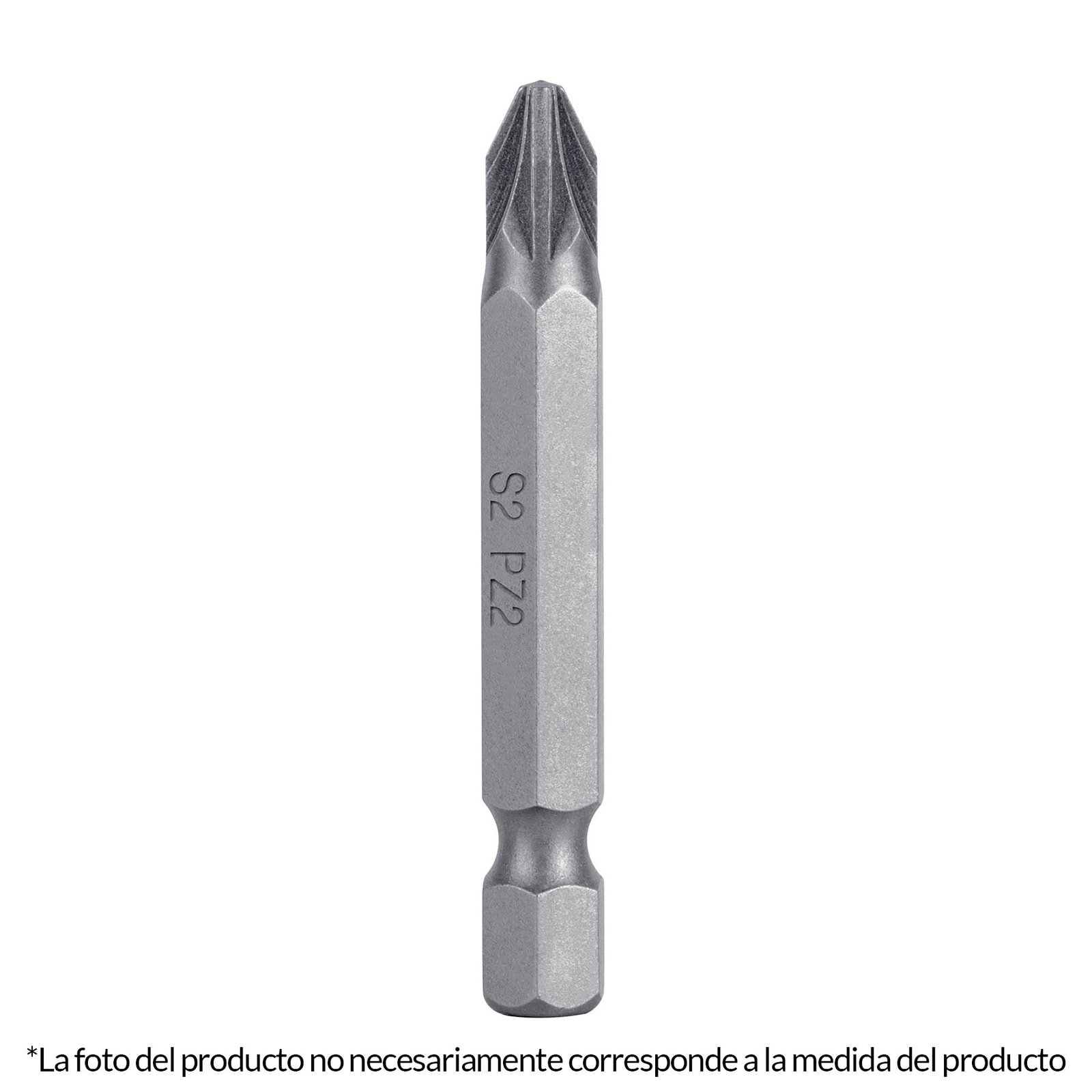 PUNTAS PARA DESARMADOR POZIDRIV, PZ1, 2′, 5 PIEZAS (Truper)