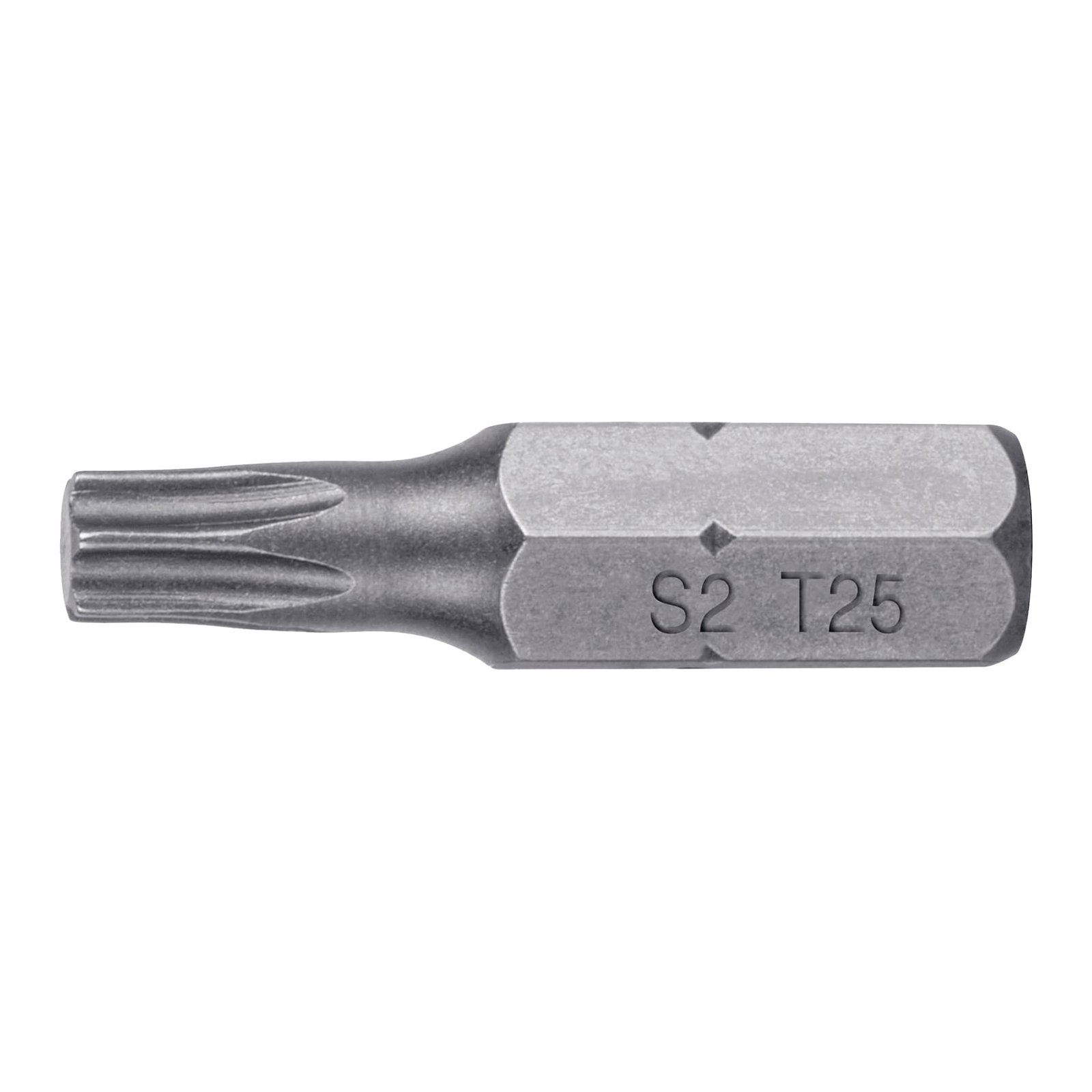 PUNTAS PARA DESARMADOR TORX T25, 1′, 5 PIEZAS (Truper)