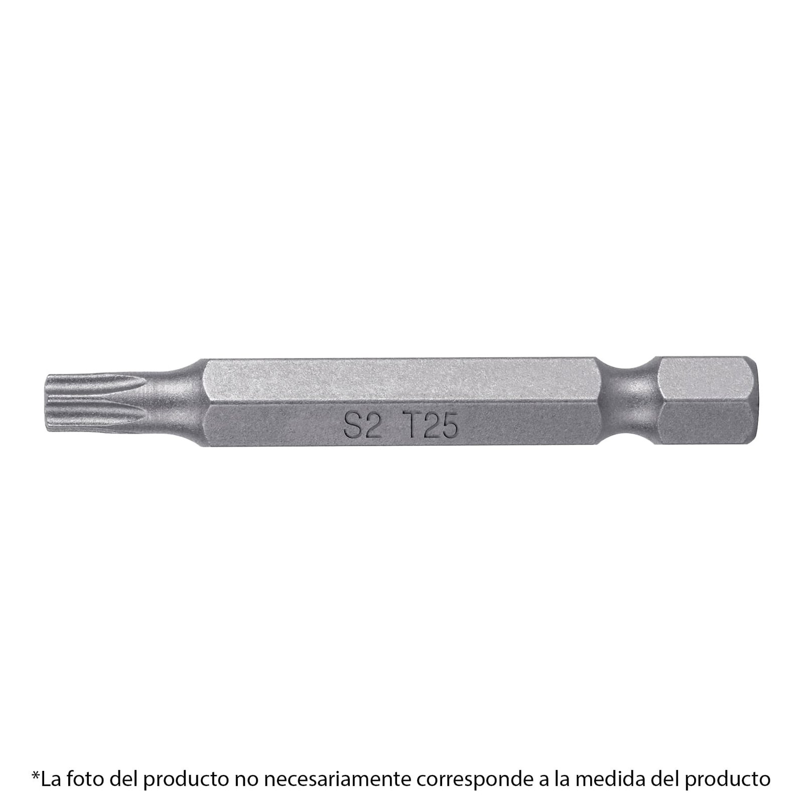 PUNTAS PARA DESARMADOR TORX T7, 2′, 5 PIEZAS (Truper)