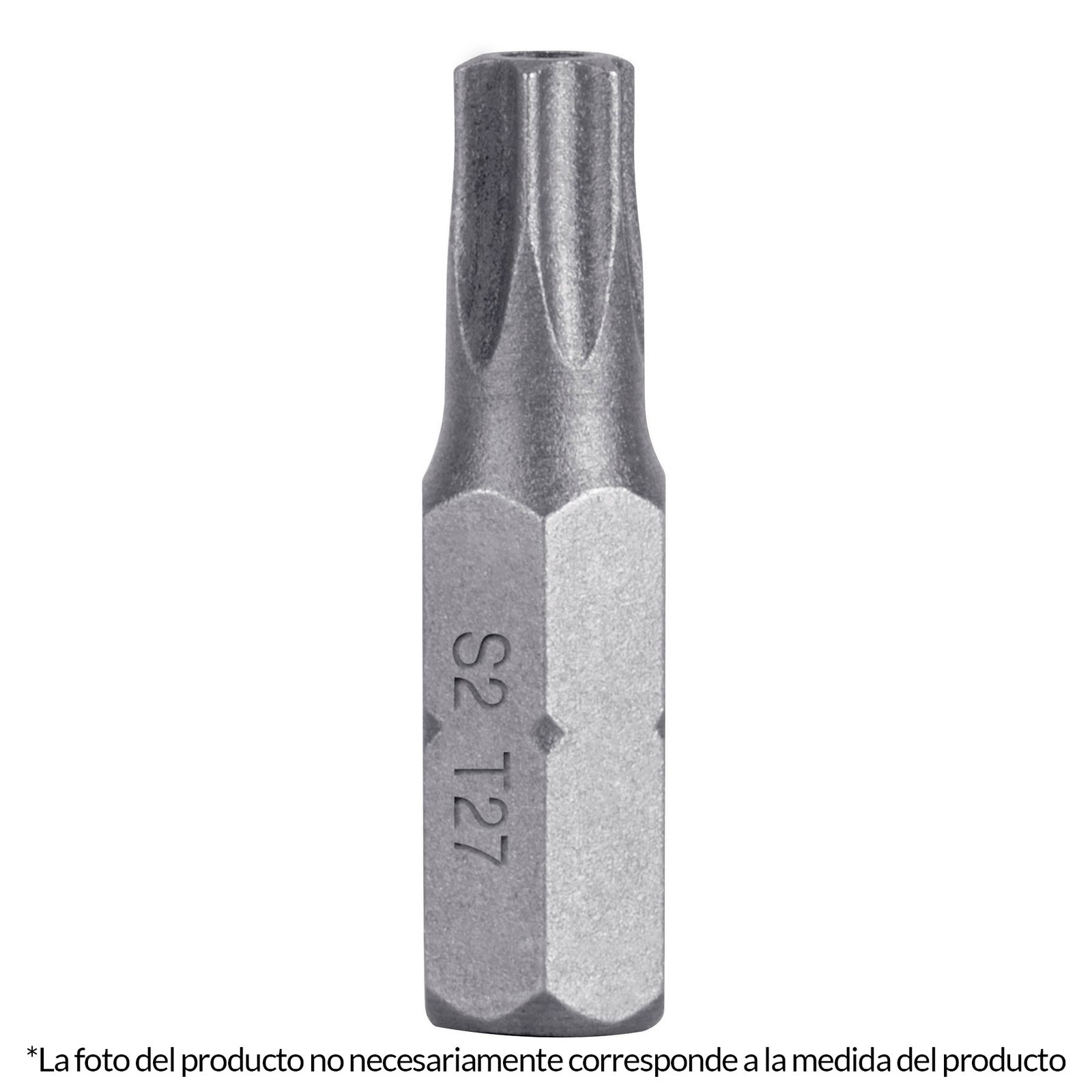 PUNTAS PARA DESARMADOR TORX SEG T30, 1′, 5 PIEZAS (Truper)