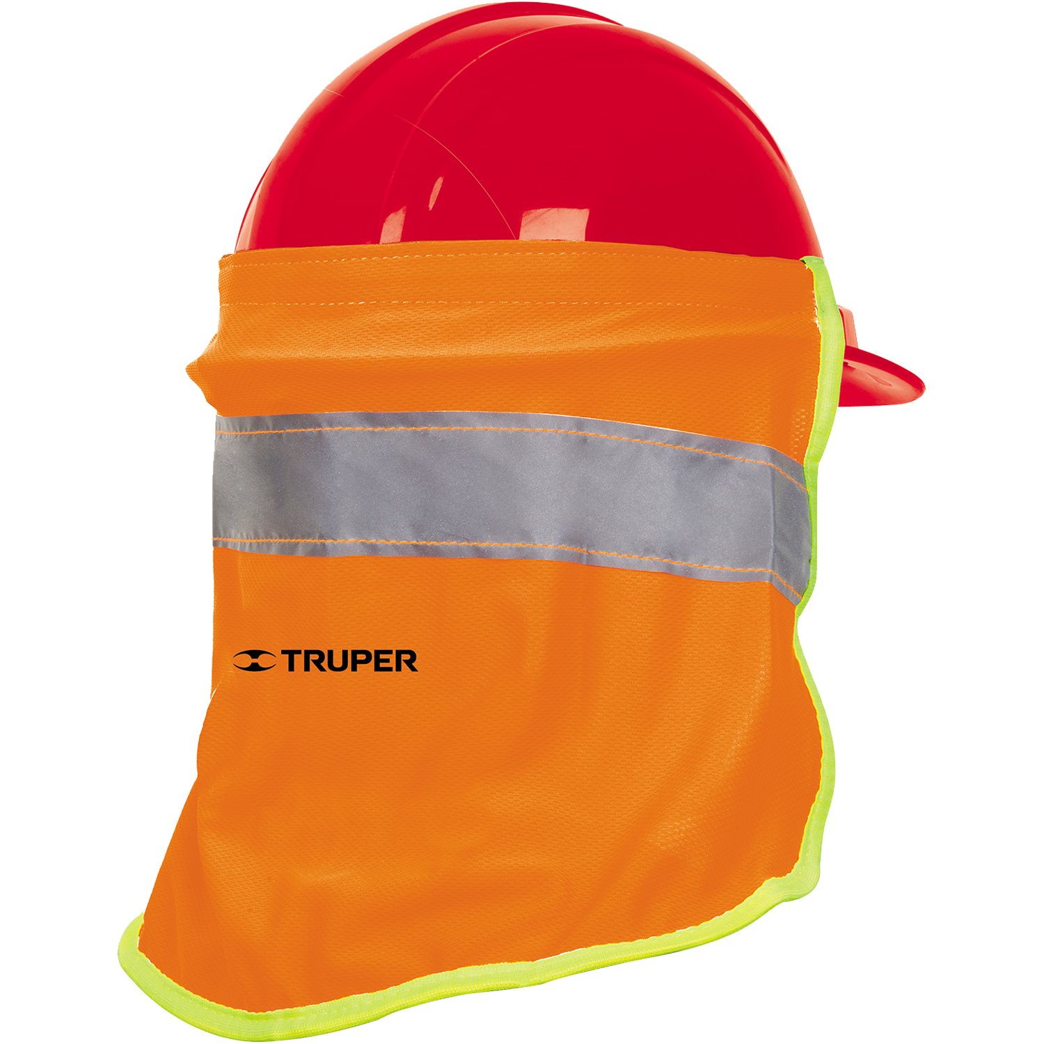 CUBRENUCA PARA CASCO, COLOR NARANJA, 30 CM (Truper)