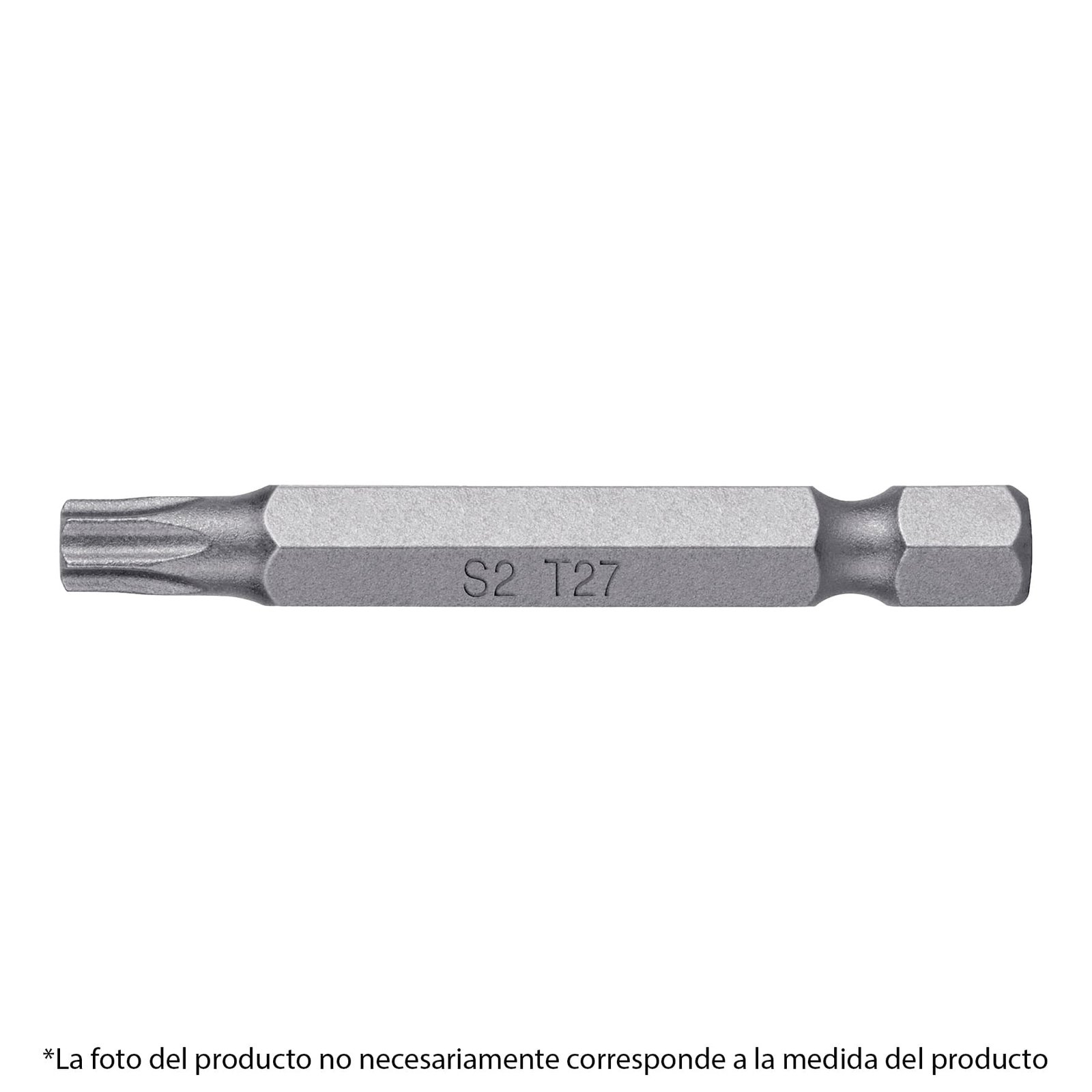 PUNTAS PARA DESARMADOR TORX SEG T10, 2′, 5 PIEZAS (Truper)
