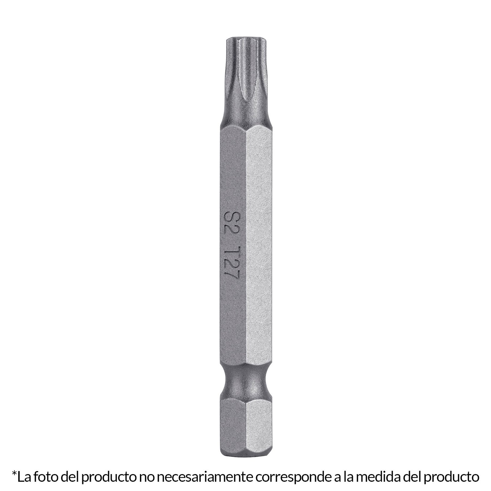 PUNTAS PARA DESARMADOR TORX SEG T25, 2′, 5 PIEZAS (Truper)