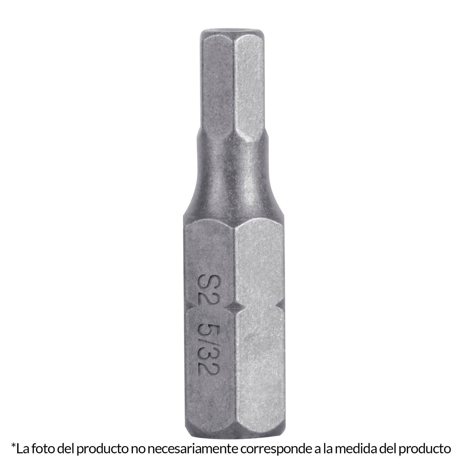 PUNTAS PARA DESARMADOR HEXAGONALES 1/4, 1′, 5 PIEZ (Truper)