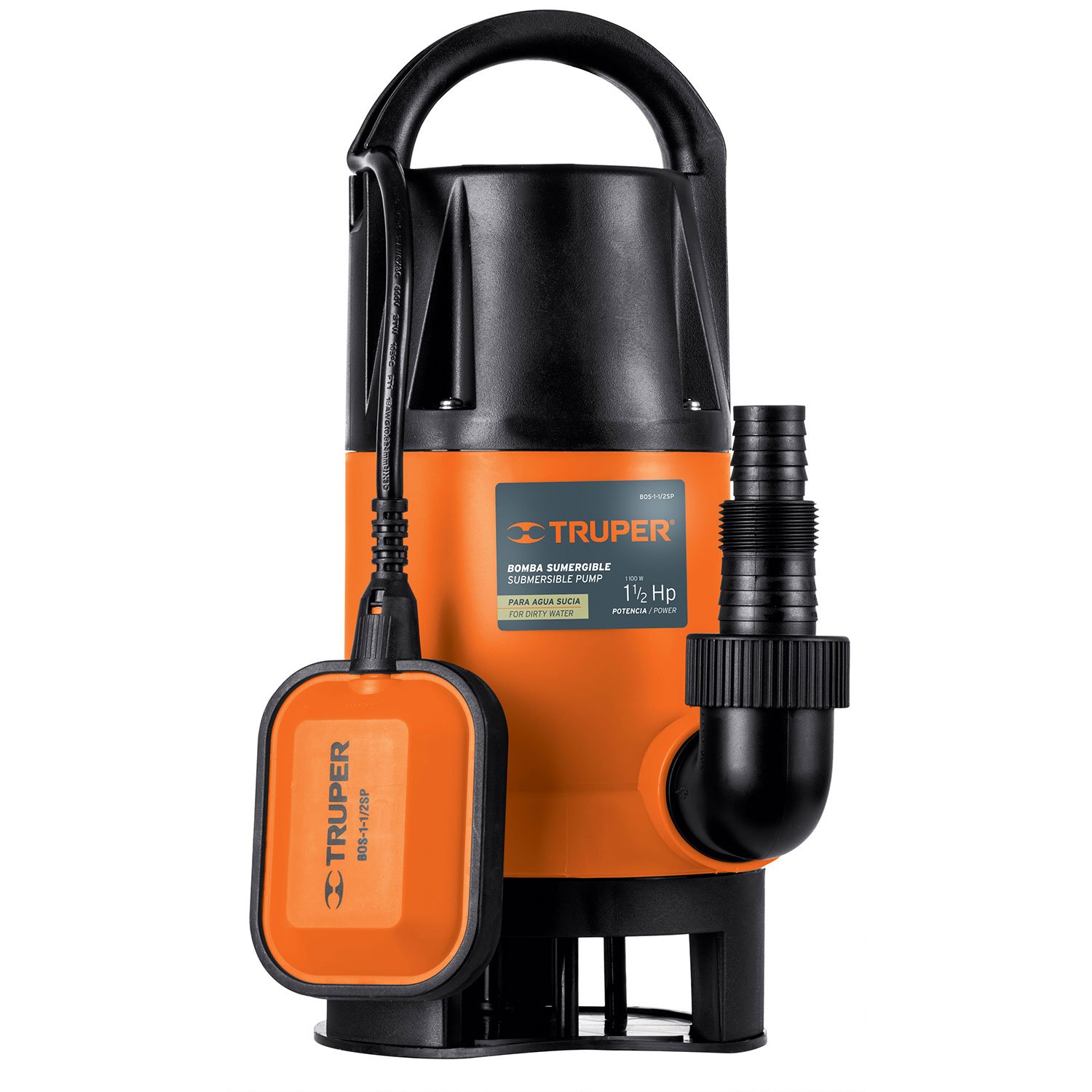 BOMBA PARA AGUA SUCIA 1-1/2′ (Truper)