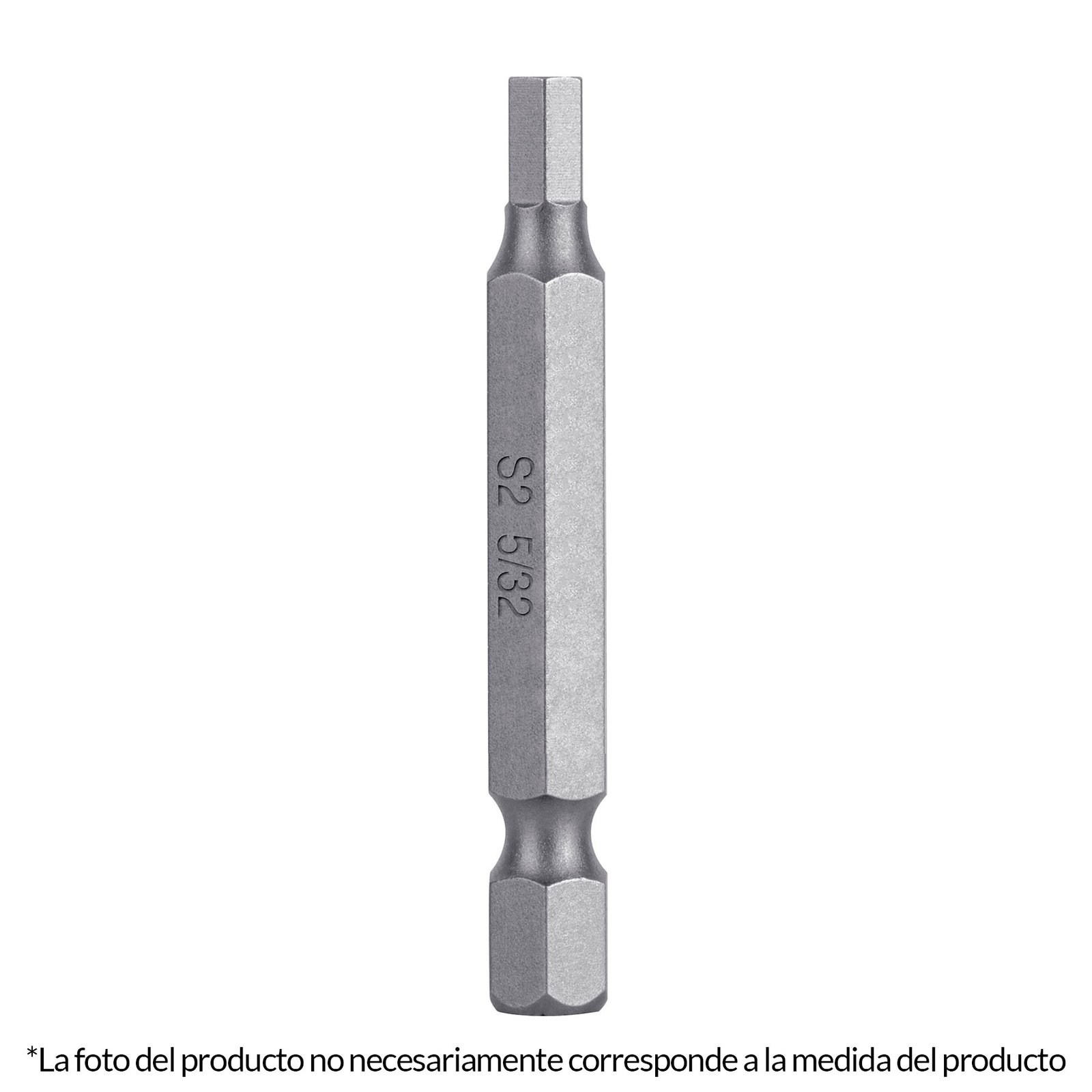PUNTAS PARA DESARMADOR HEXAGONALES 3/32, 2′, 5 PIE (Truper)