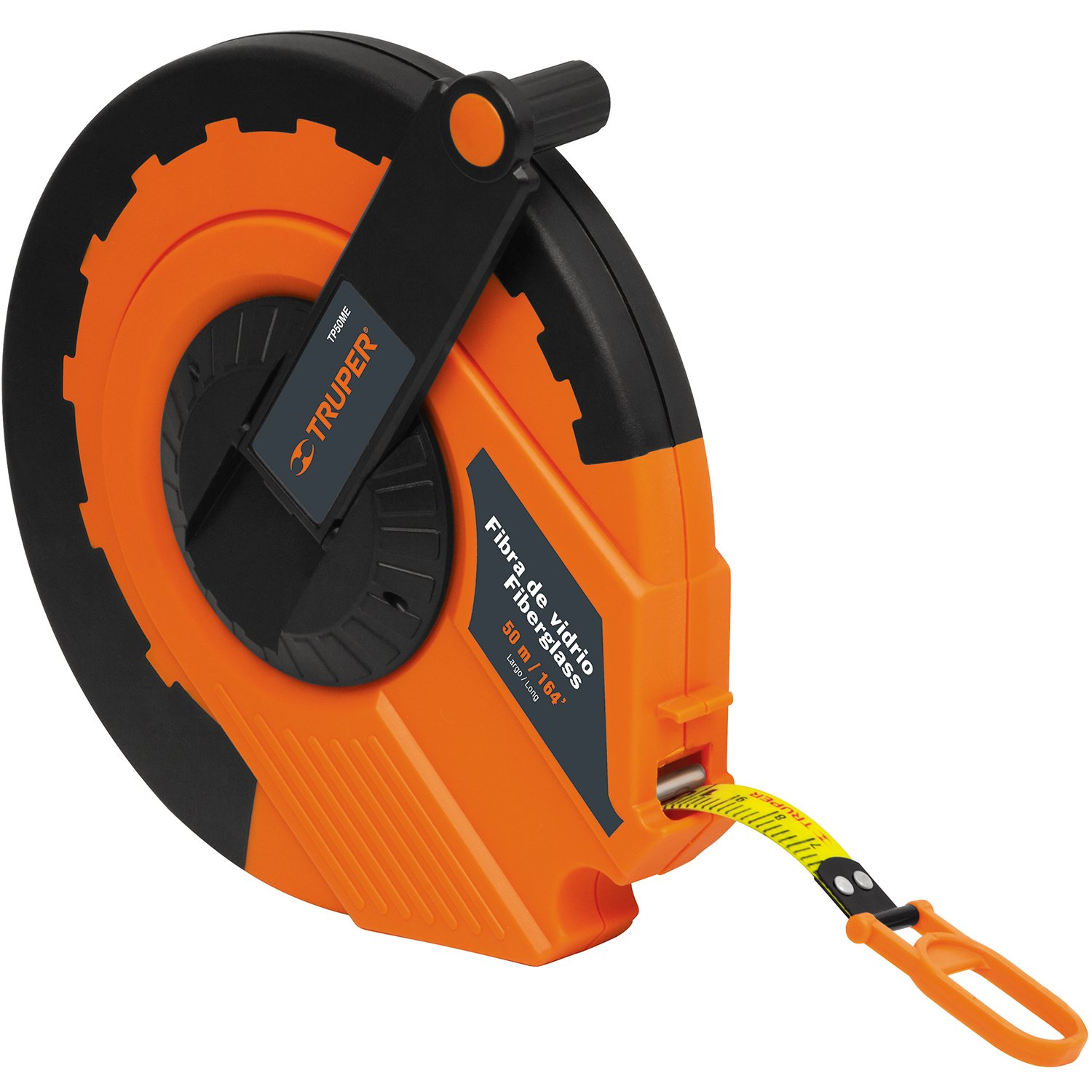 CINTA LARGA F D/VIDRIO 50 M CAJA ABS (Truper)