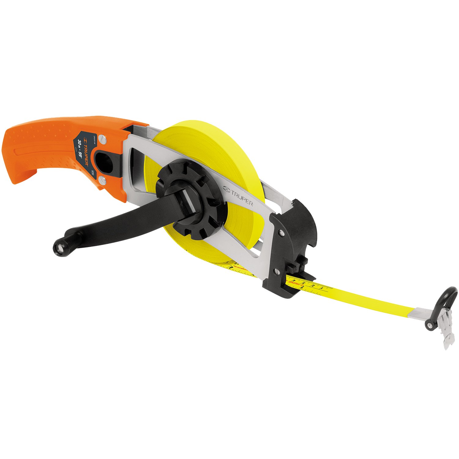CINTA LARGA METALICA T/CRUCETA 30 M (Truper)