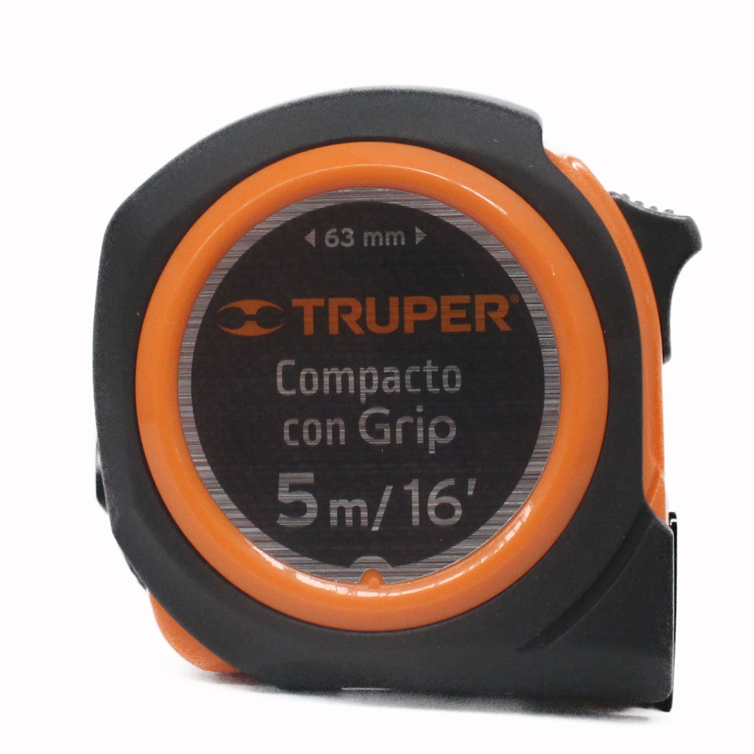 FLEXOMETRO COMPACTO CON GRIP, 5 M, CINTA 3/4′ (Truper)