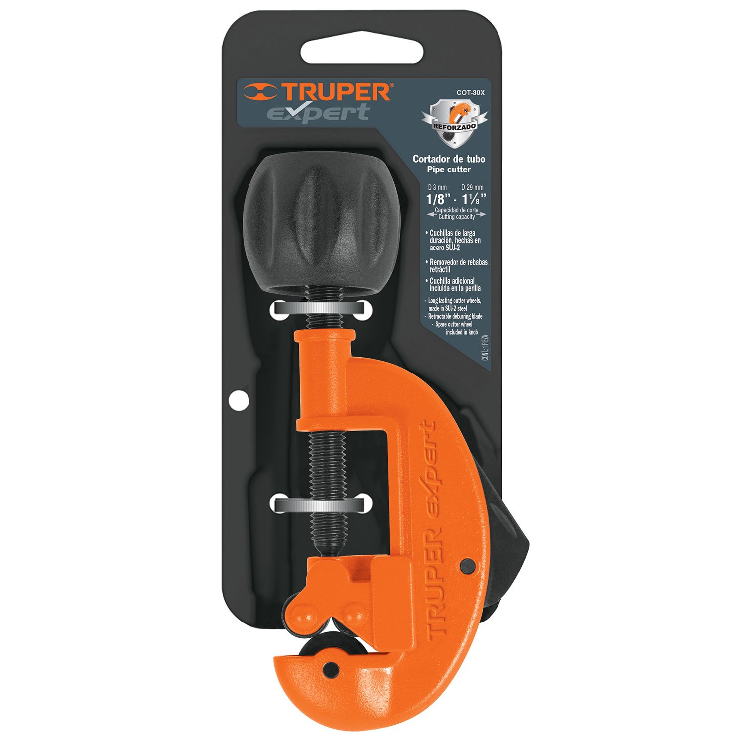 CORTADOR TUBO DE COBRE, HASTA 1-1/8′, CUCHILLA DE (Truper)