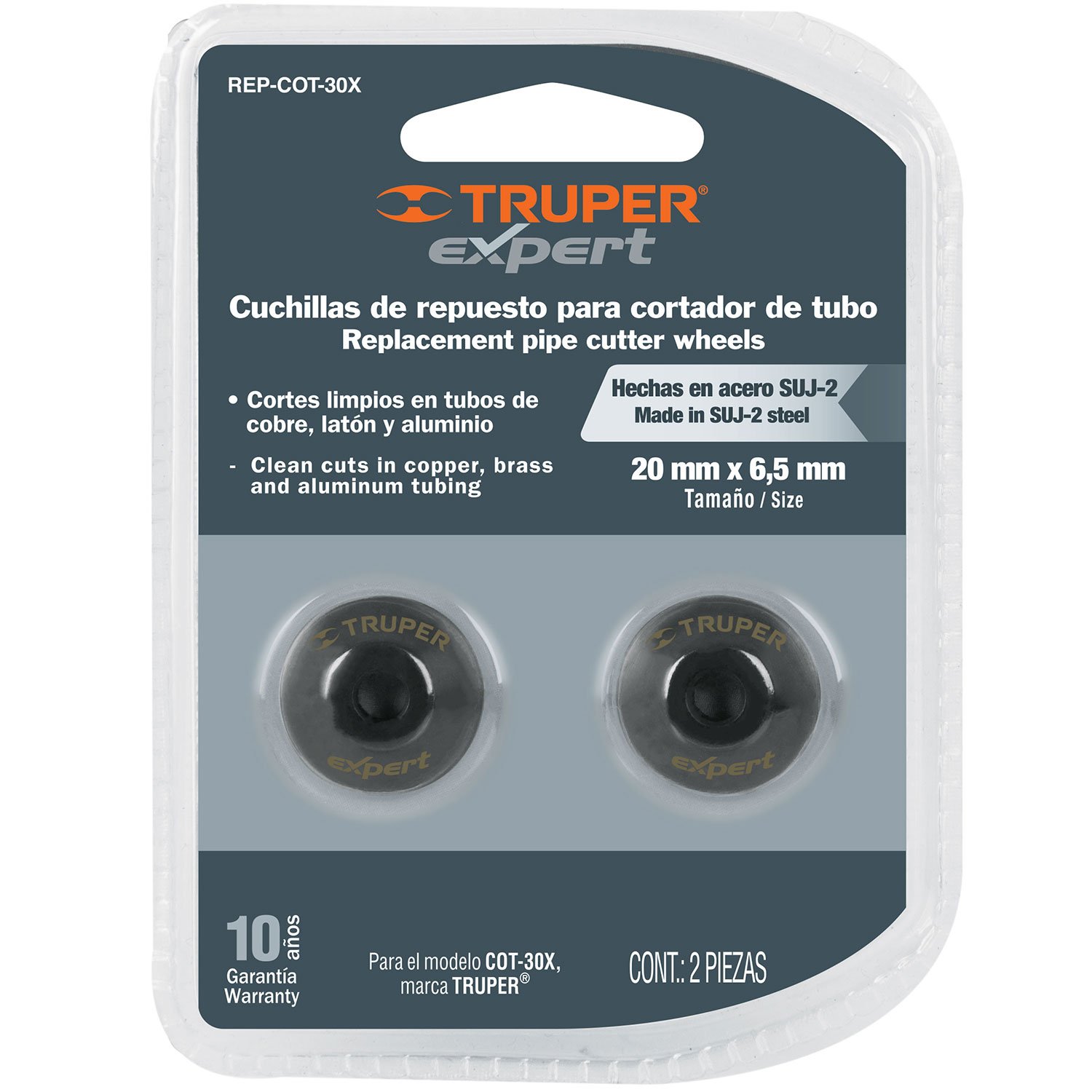 REPUESTO DE CUCHILLAS PARA COT-30X (Truper)