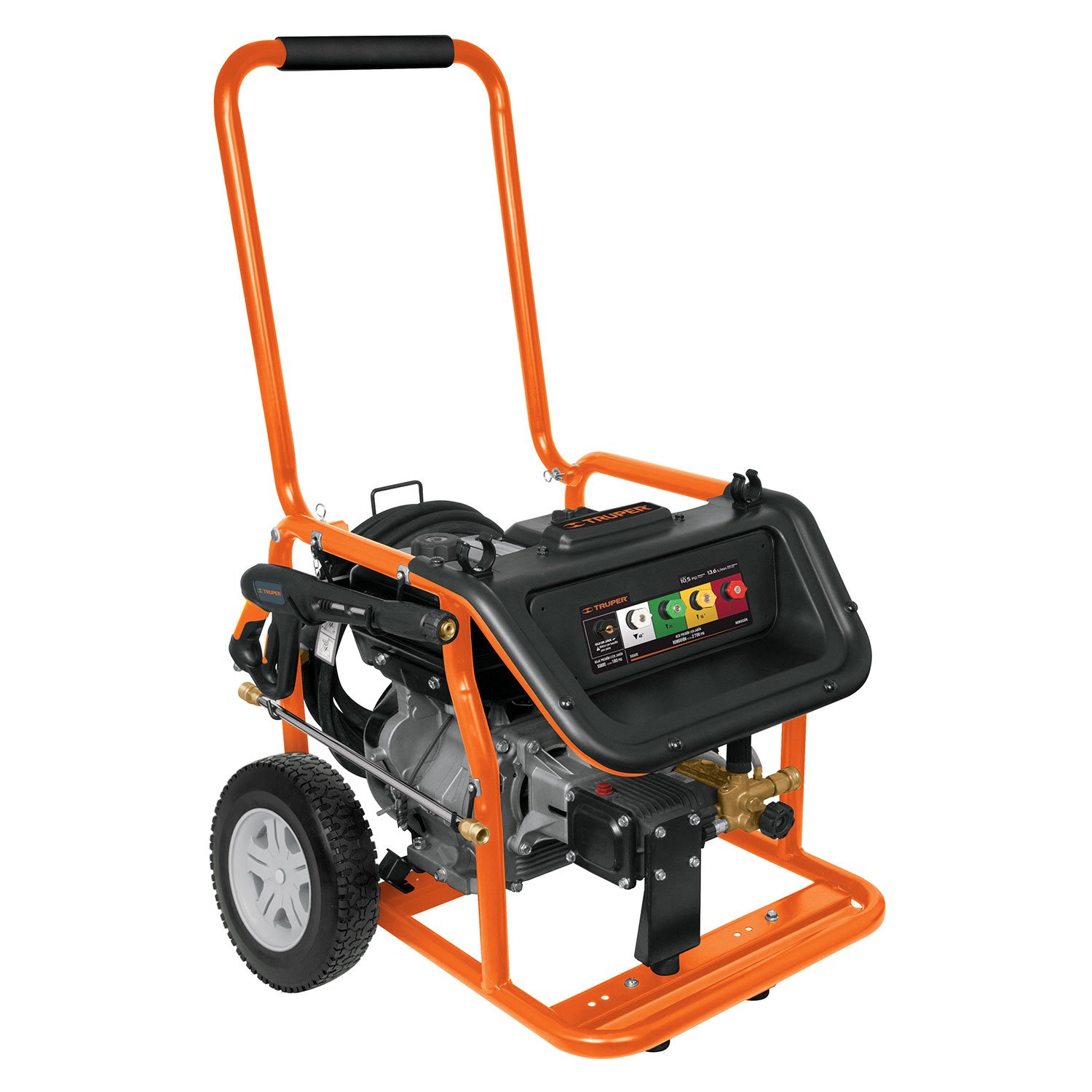 HIDROLAVADORA CON MOTOR A GASOLINA, 4000 PSI (Truper)