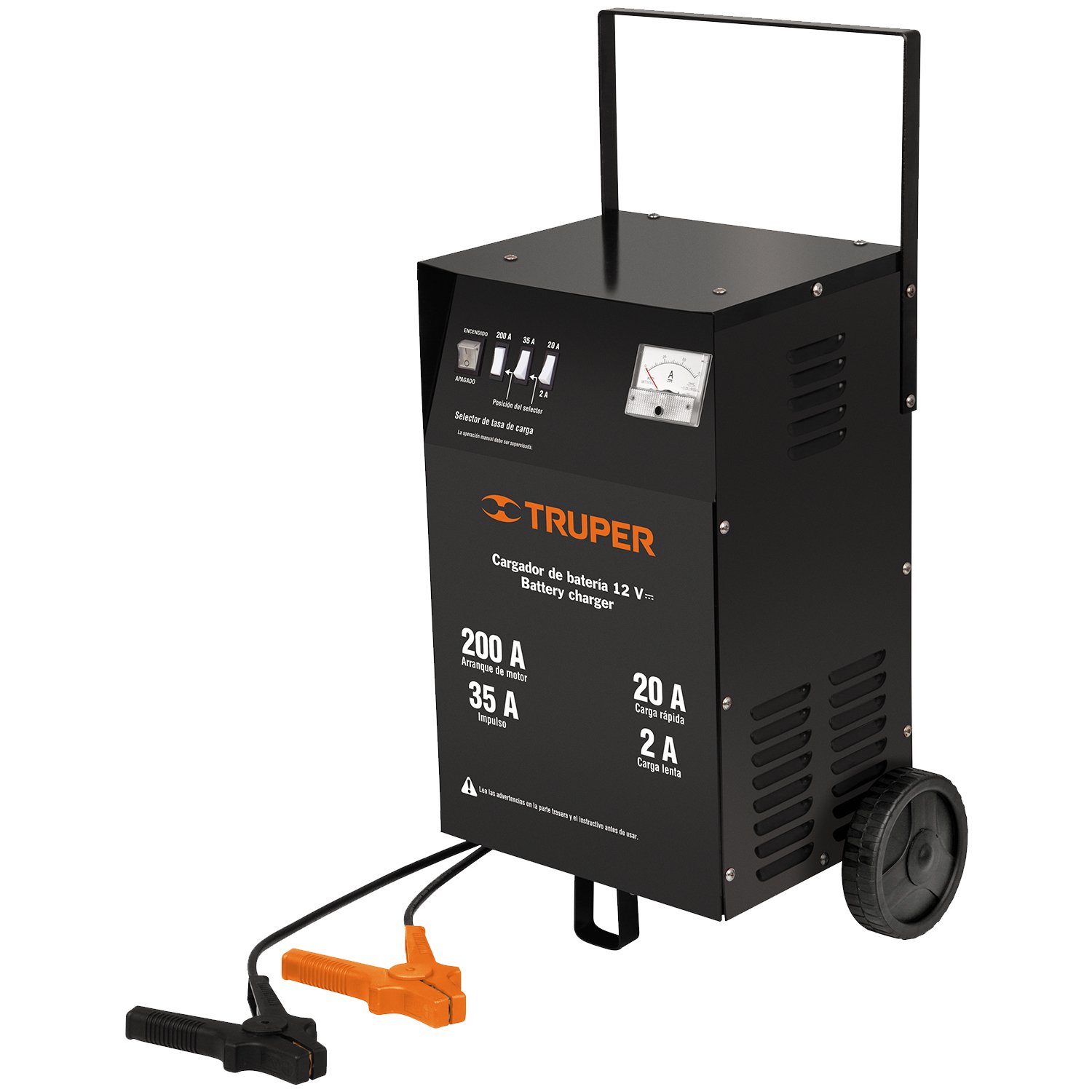 CARGADOR DE BATERIAS, 200 A, 120 VOLTS (Truper)