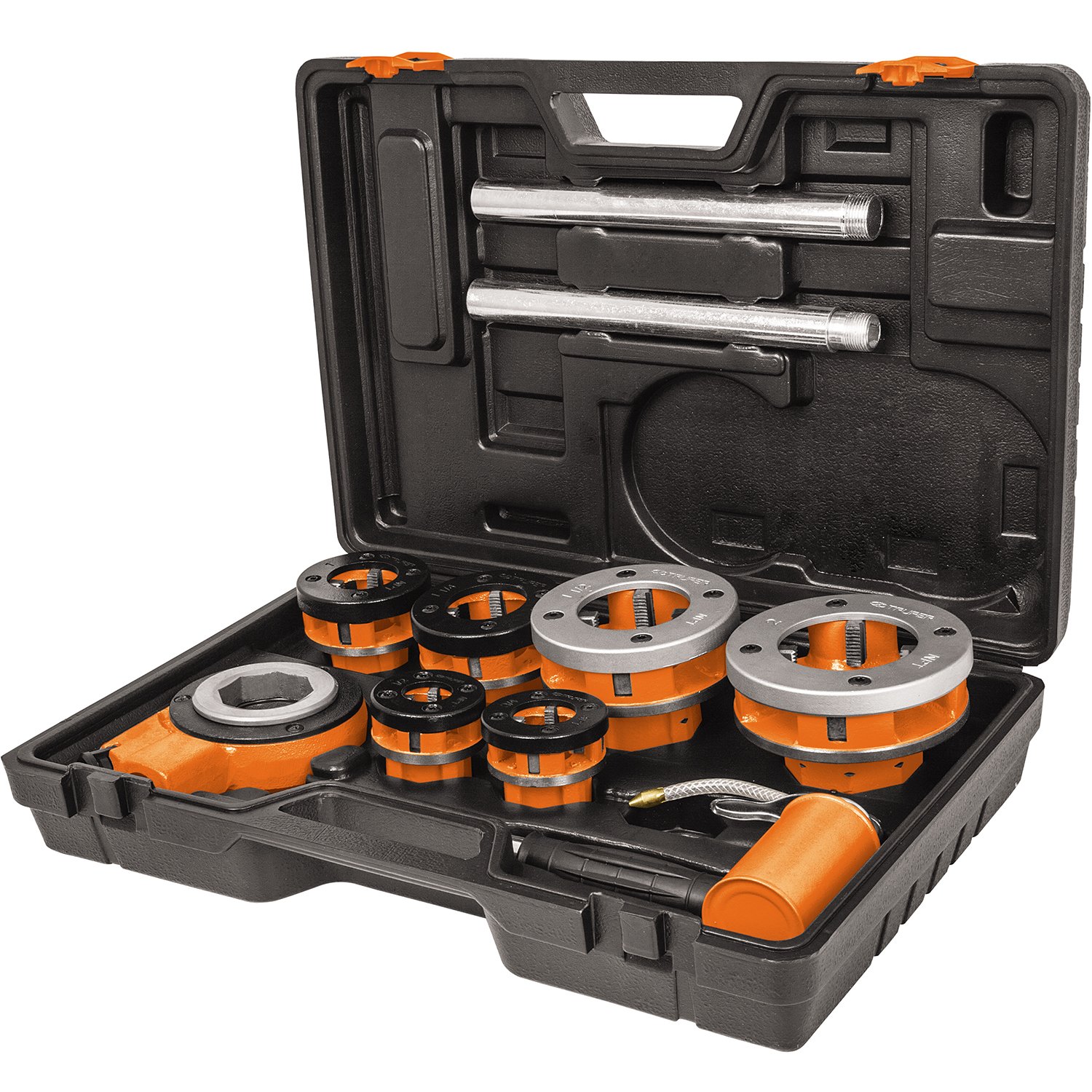 SET DE TARRAJAS DE 1/2′ A 2′ NPT (Truper)