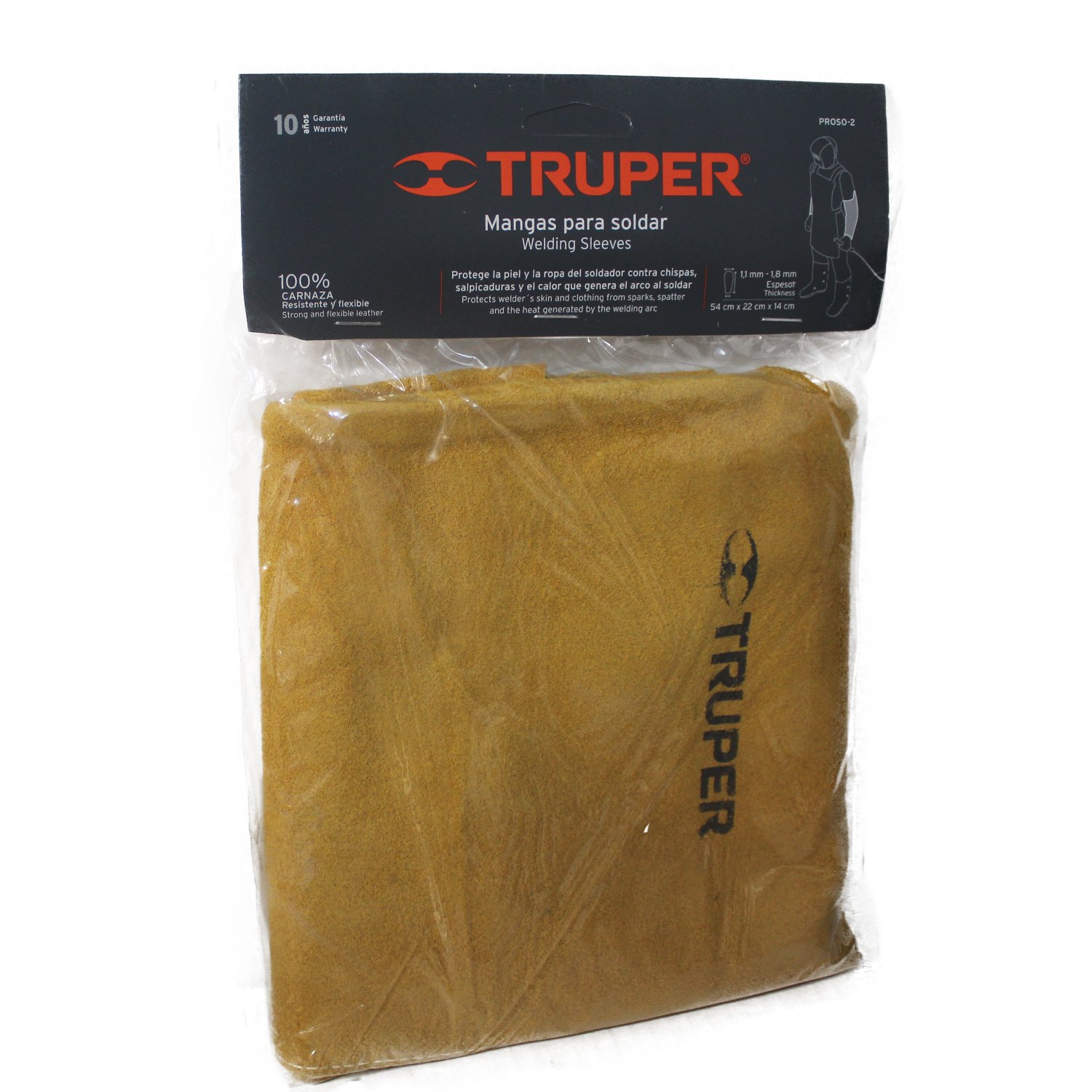 PROTECCION PARA SOLDAR, MANGAS DE CARNAZA (Truper)