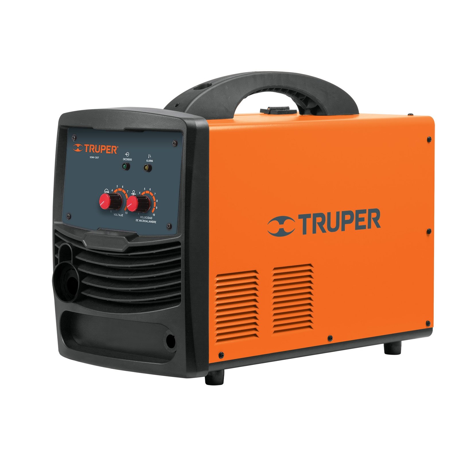 SOLDADORA PARA MICROALAMBRE, 130 AMPS (Truper)