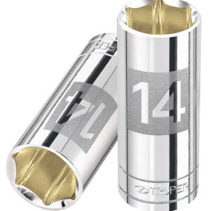 DADO LARGO CUADRO 1/4′ HEX METRICO 9MM (Truper)