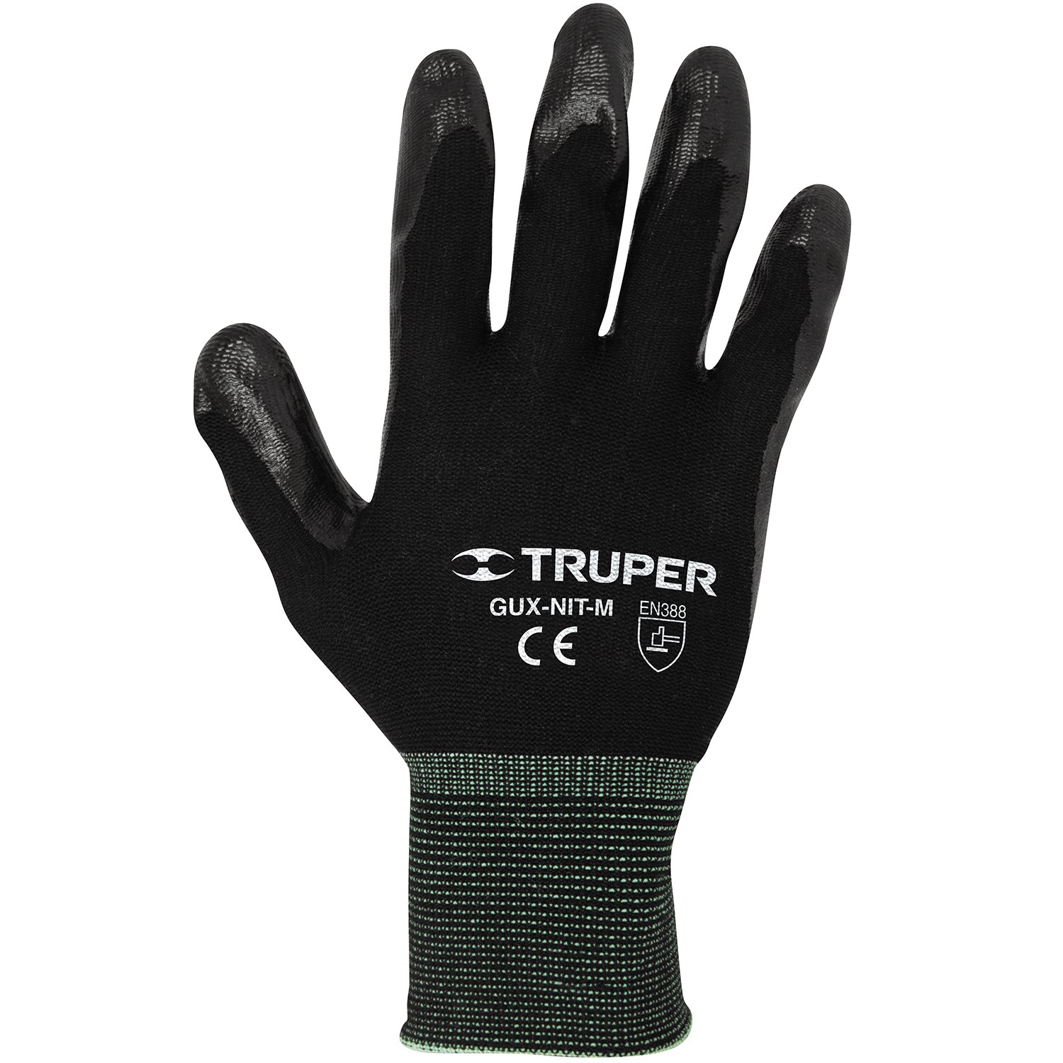 GUANTE NYLON,NITRILO ESPUMADO,MEDIANO (Truper)