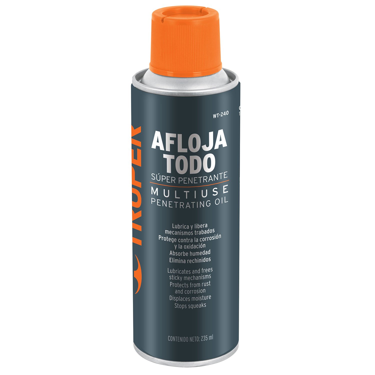 ACEITE AFLOJATODO EN AEROSOL, 235 ML (Truper)