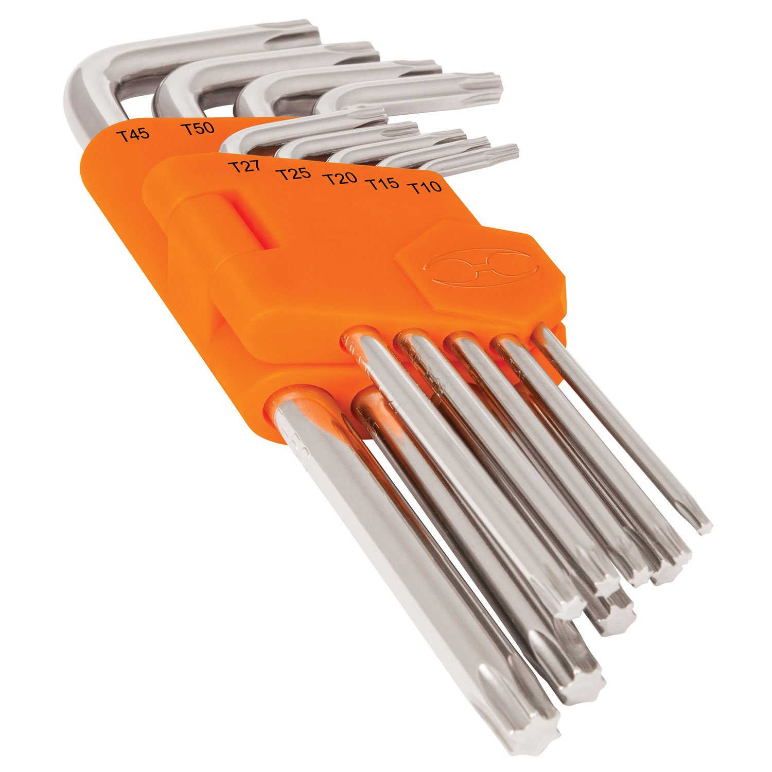 JUEGO DE 9 LLAVES ALLEN TIPO TORX, LARGAS (Truper)