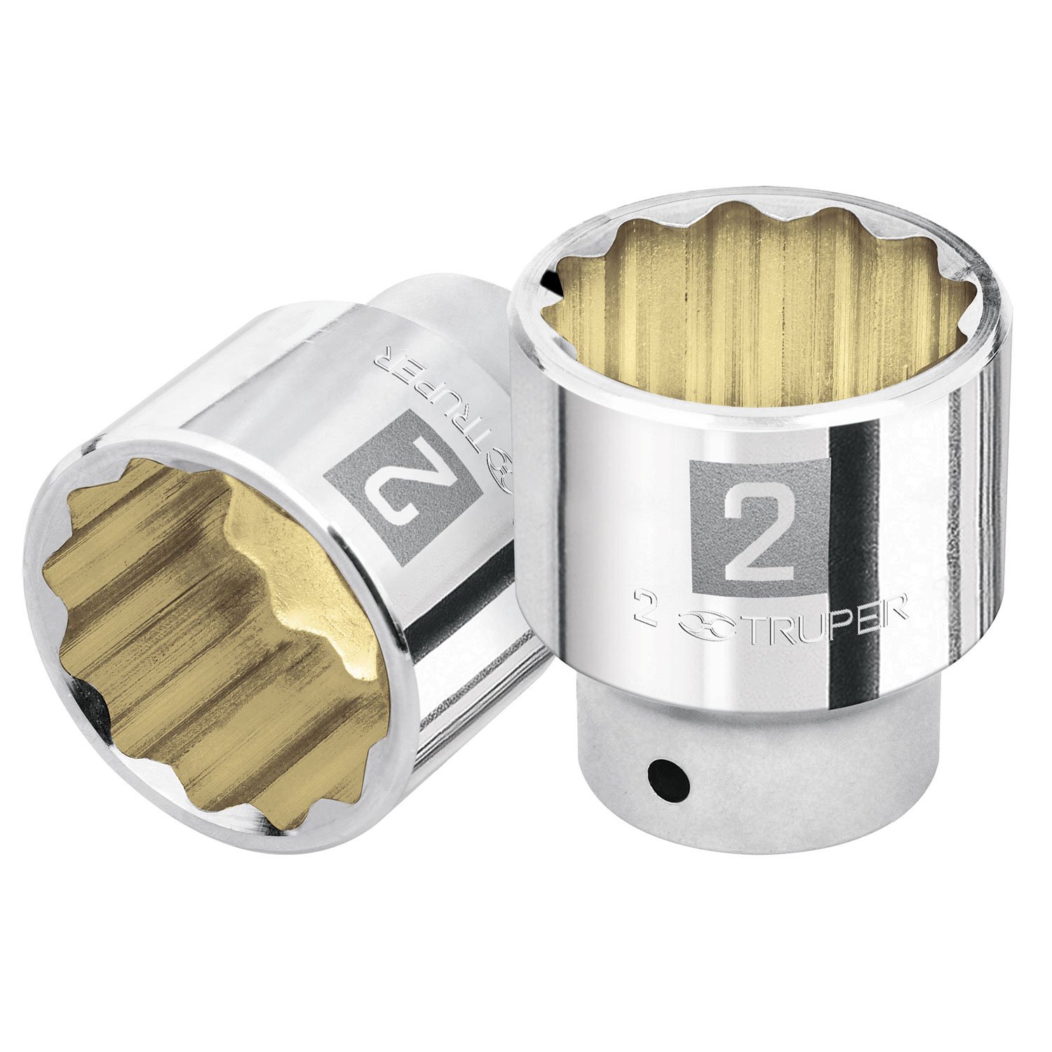 DADO CUADRO 3/4′ ESTRIADO 3/4′ (Truper)