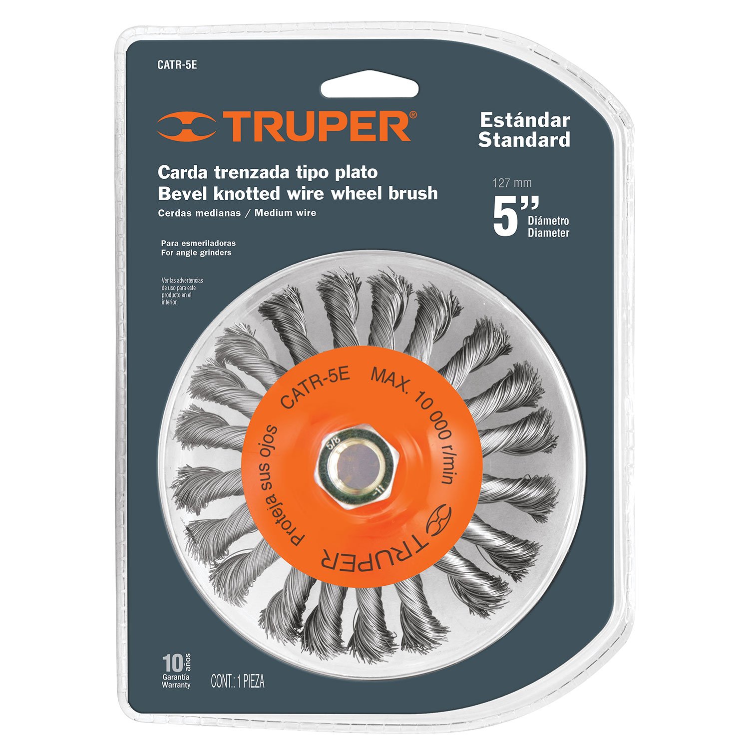 CARDA CIRCULAR TRENZADA PARA ESMERILADOR*** (Truper)