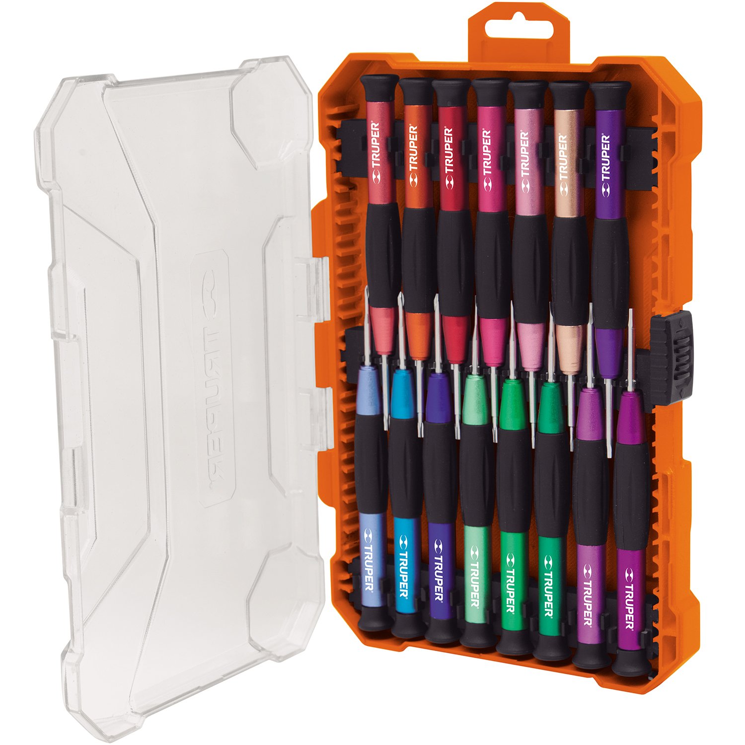JGO DESARMADORES P/JOYERO ESTUCHE 15PZS (Truper)