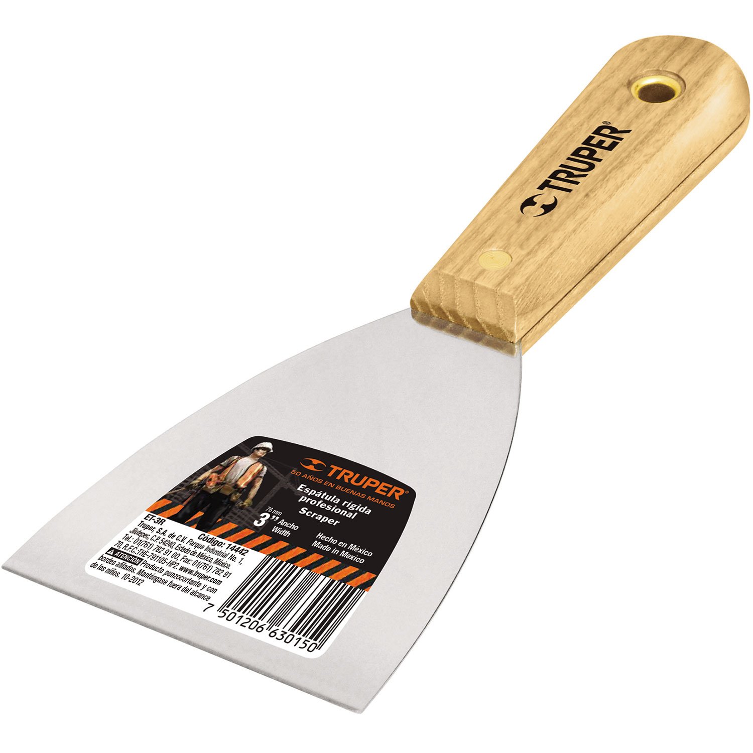 ESPATULA RIGIDA DE 2′ PROFESIONAL (Truper)
