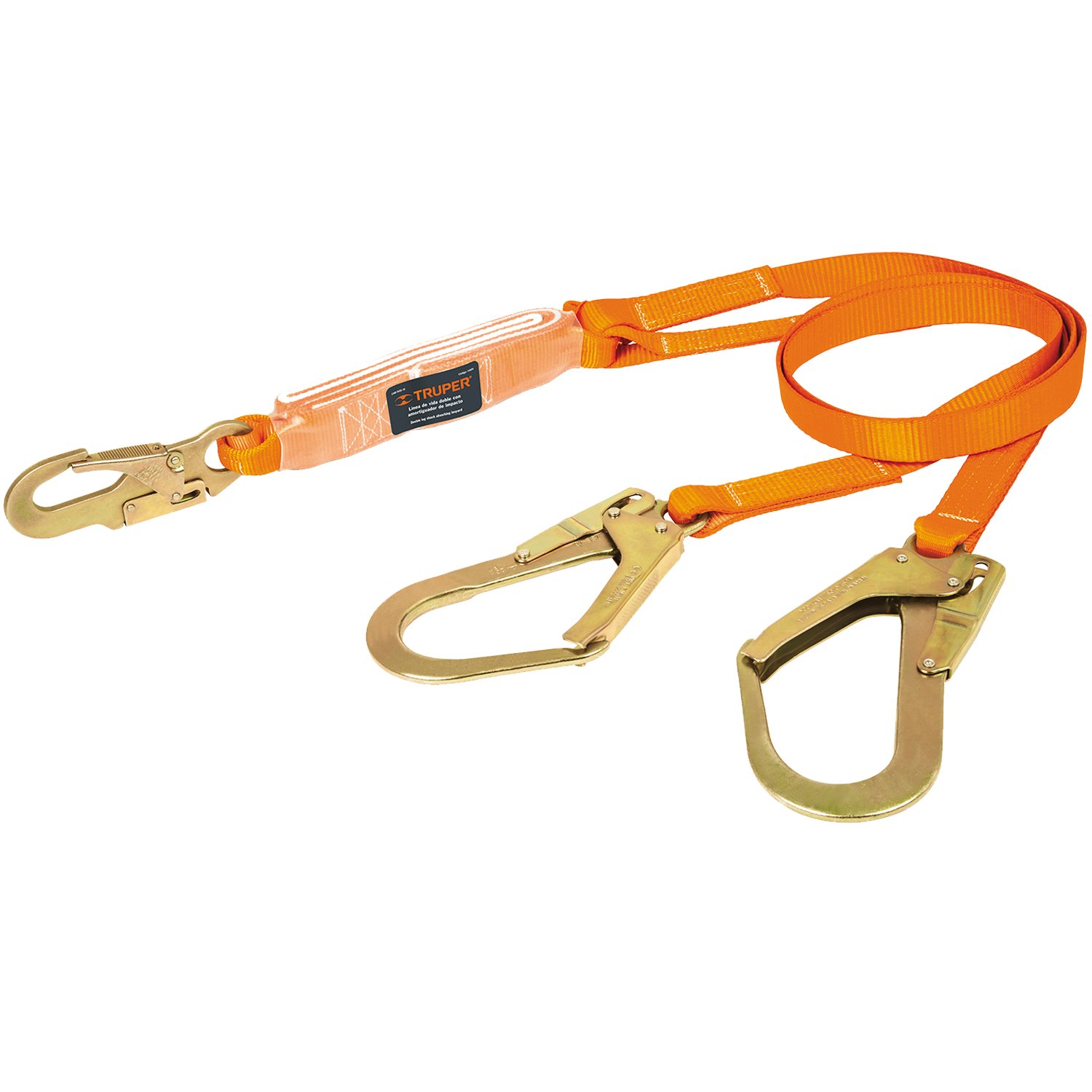 CABLE DE PROTECCIÓN CON 2 GANCHOS, 1.8 M (Truper)