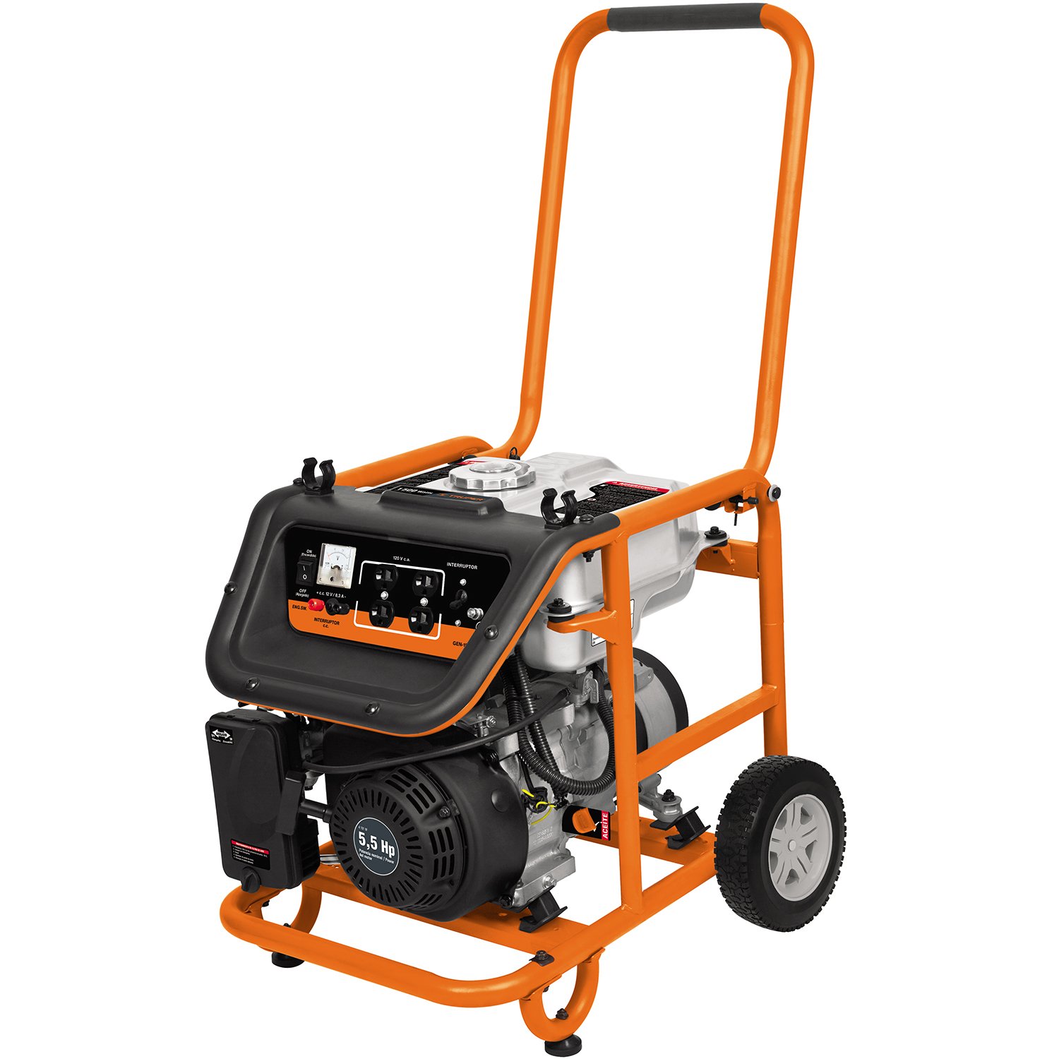 GENERADOR ELÉCTRICO A GASOLINA,  INDUSTRIAL, 1,500 (Truper)