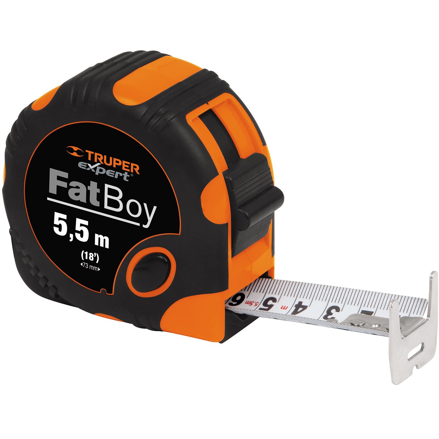 FLEXOMETRO FATBOY DE 5.5 M CINTA 1-1/8 (Truper)