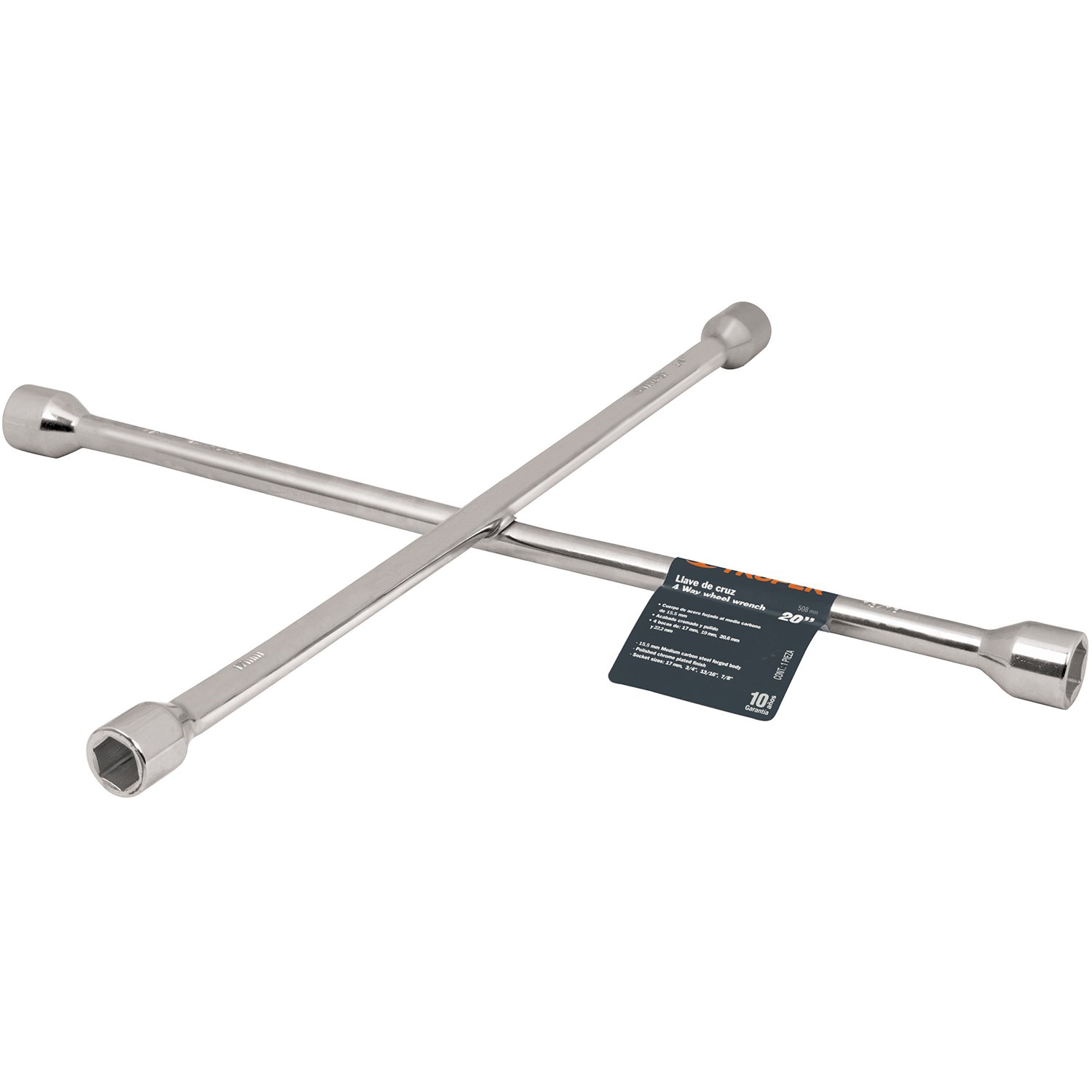 LLAVE DE CRUZ UNIVERSAL DE 20′ (Truper)