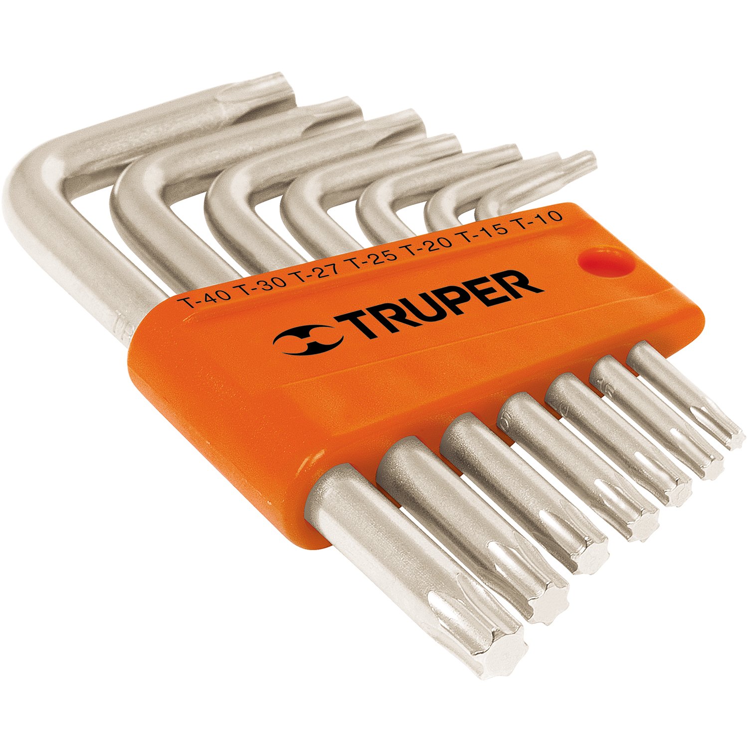 JUEGO DE 7 PIEZAS LLAVES TORX CORTAS (Truper)