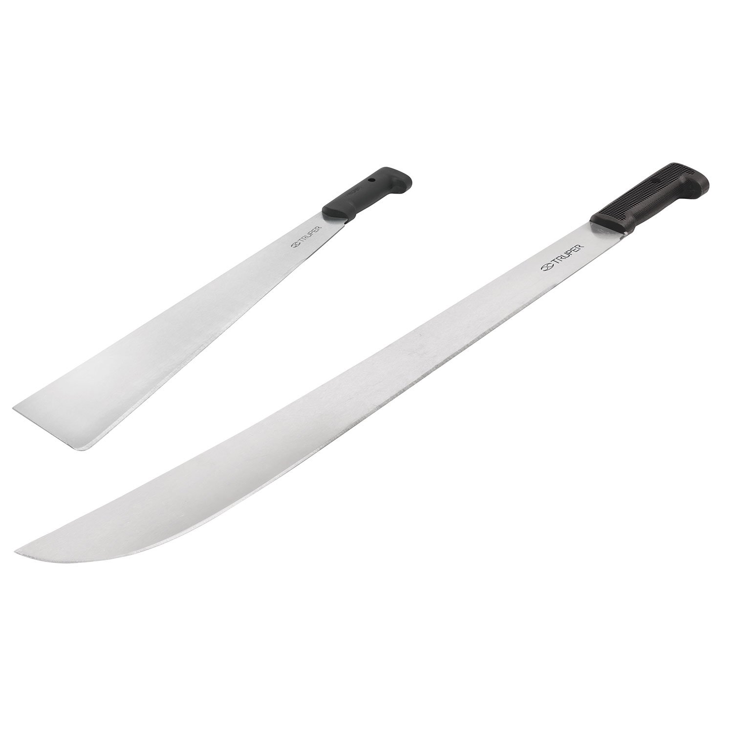 MACHETE PULIDO STD 24′ CON CACHA NEGRA (Truper)