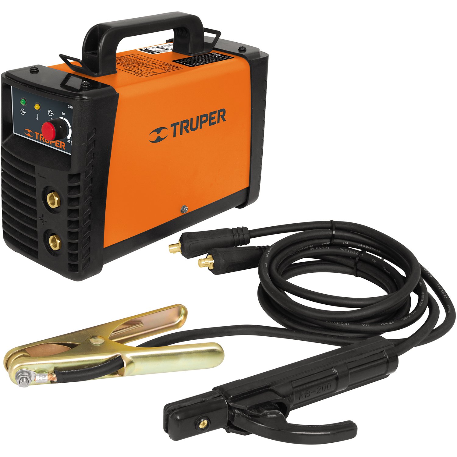 SOLDADORA INVERSORA, 130 / 200 AMPS, VOLTAJE DUAL (Truper)